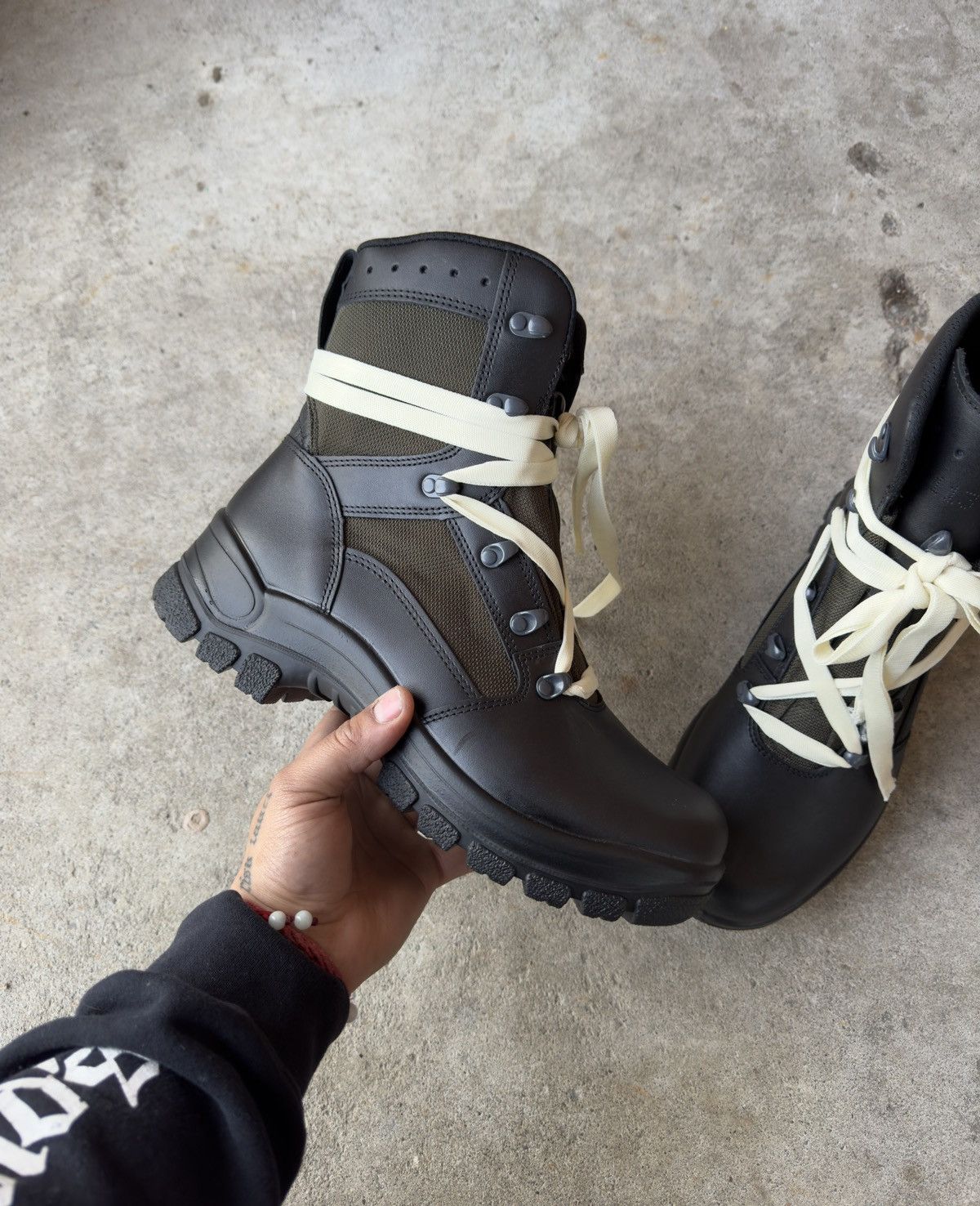 Vintage Vintage Military Combat Boots Size US 10.5 / EU 43-44 - 13 Thumbnail