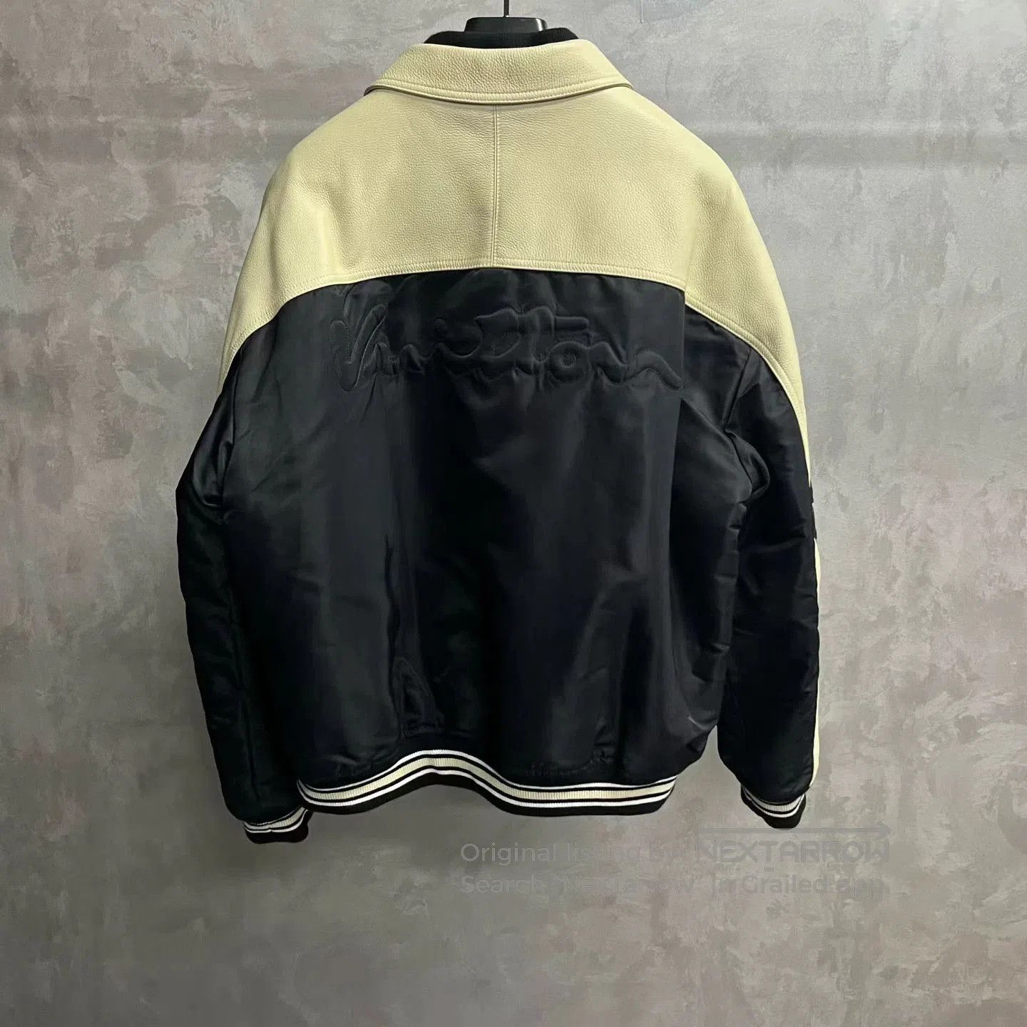 Louis Vuitton Louis Vuitton Black Letter Print Baseball Jacket. Size US XL / EU 56 / 4 - 5 Thumbnail