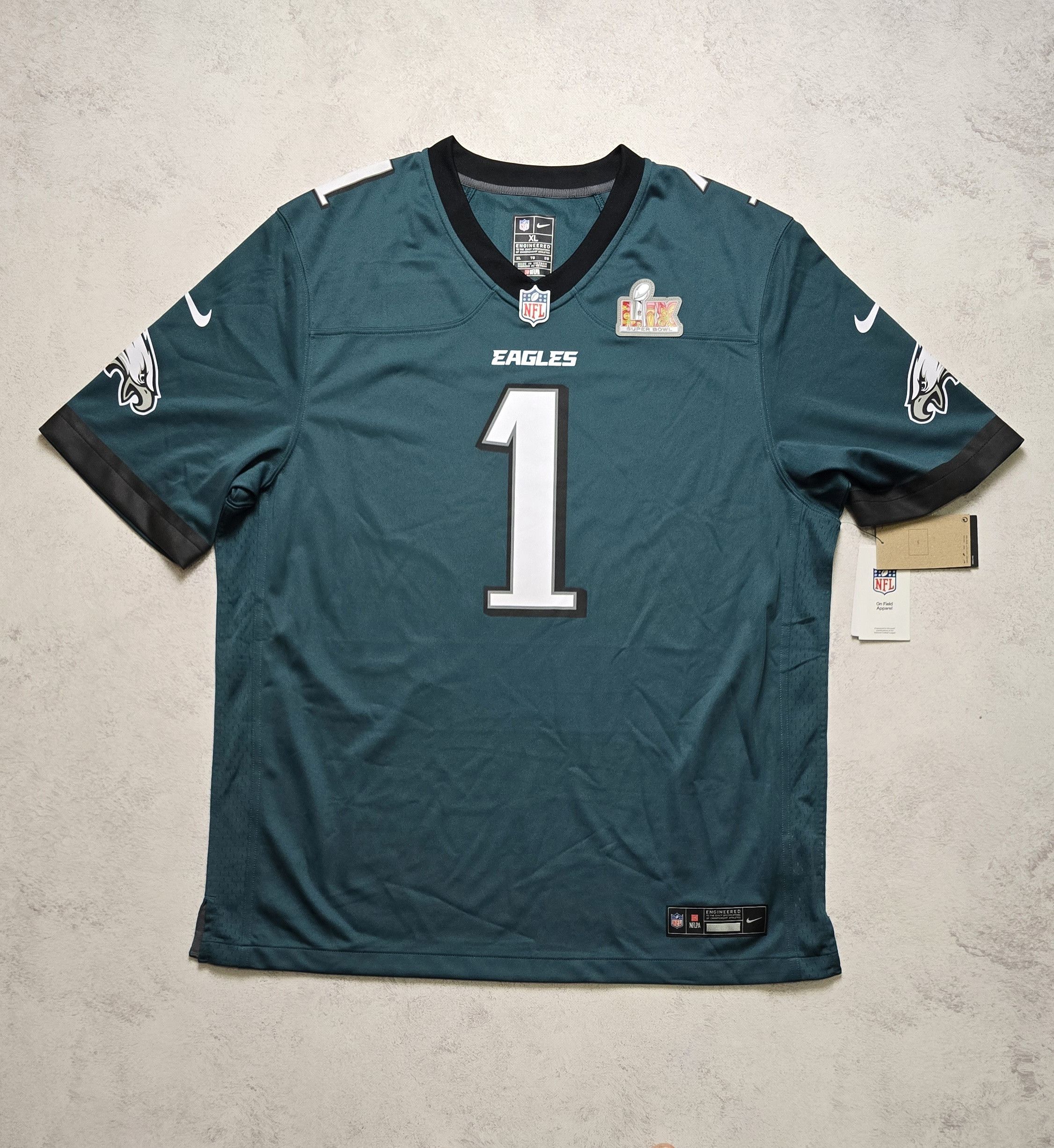 Nike Jalen Hurts Eagles Nike Super Bowl LIX Champs Jersey Size US XL / EU 56 / 4 - 1 Thumbnail