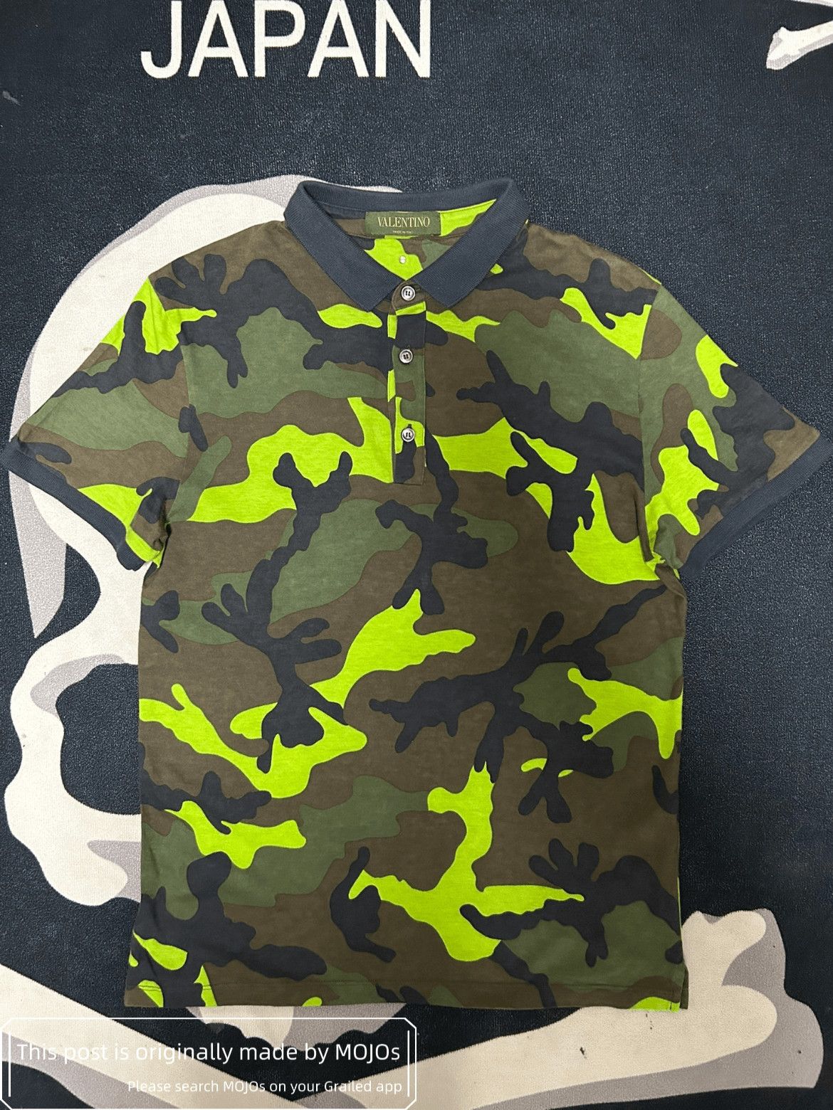 Valentino Valentino Rivet Camo Polo Size US M / EU 48-50 / 2 - 1 Thumbnail