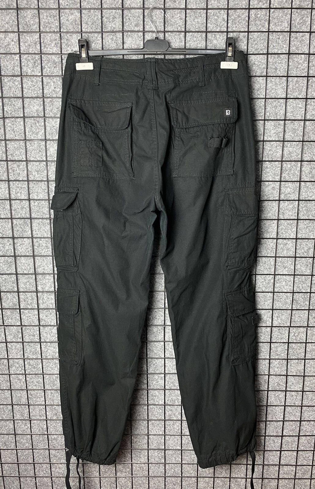 Brandit × Vintage Brandit Streetwear Y2K Drawstring Cargo Pants Size M Size US 34 / EU 50 - 12 Thumbnail