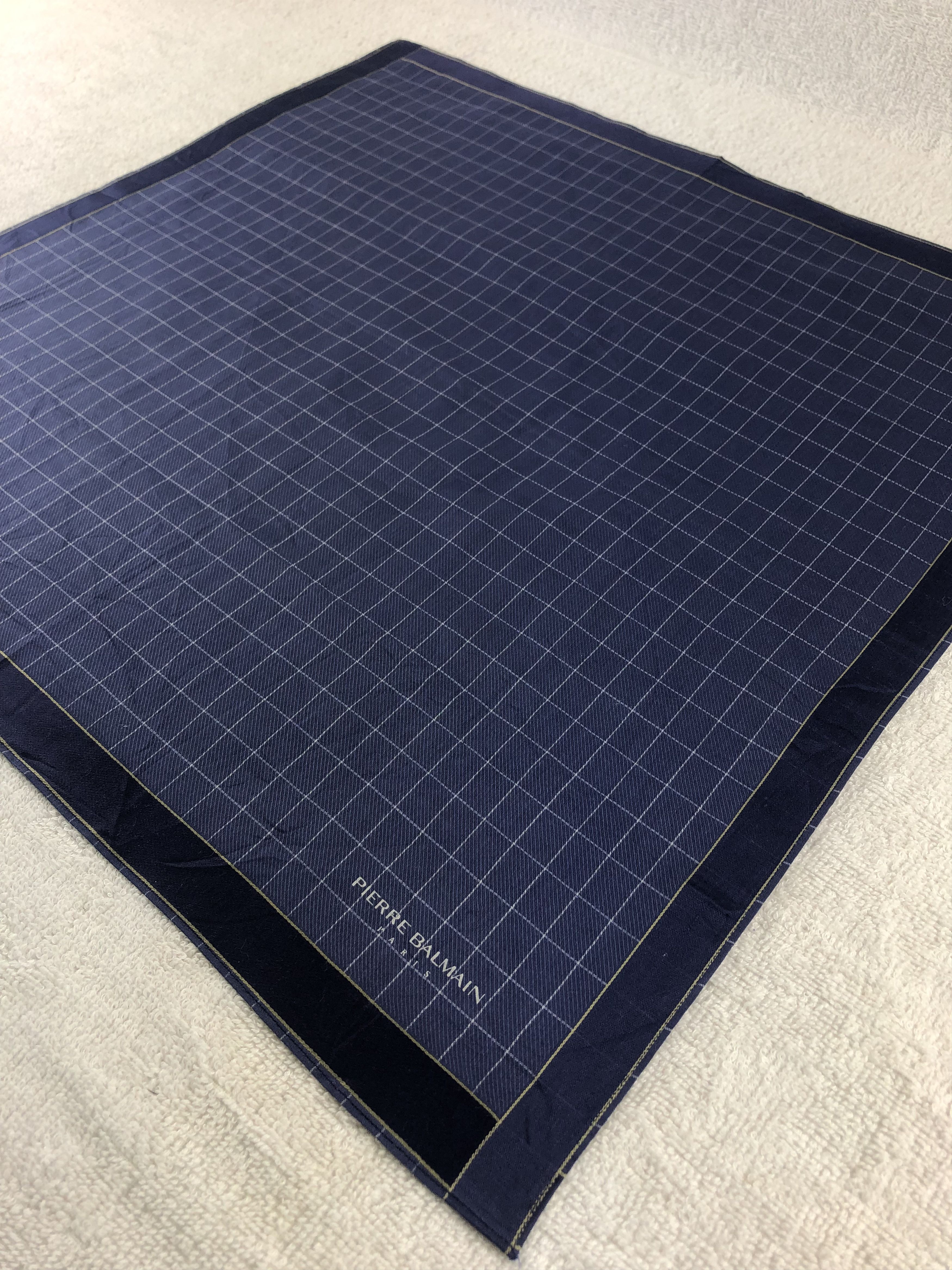 Pierre Balmain × Vintage Pierre Balmain Handkerchief / Bandana / Neckerchief Size ONE SIZE - 4 Thumbnail