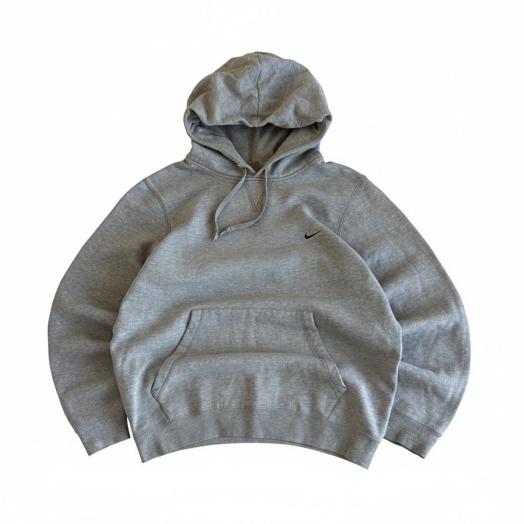 Nike 00s Nike Vintage Swoosh Logo Oversized RetroY2K Hoodie Size US S / EU 44-46 / 1 - 3 Thumbnail