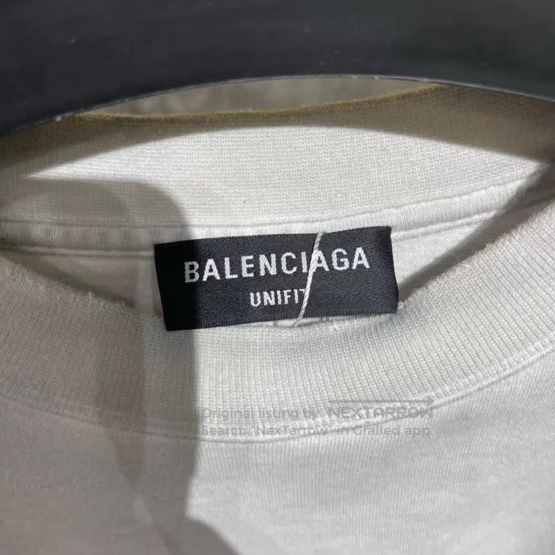 Balenciaga Balenciaga Flame white tee Size US S / EU 44-46 / 1 - 3 Thumbnail