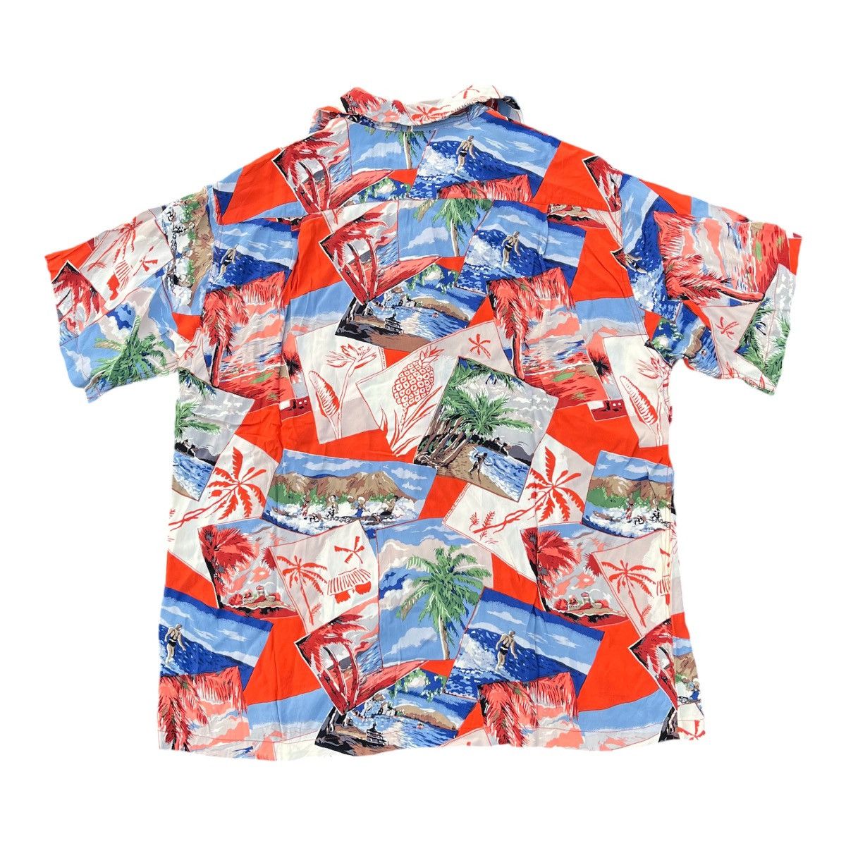 Sun Surf × Toyo Enterprises Vintage Sun Surf Open Collar Hawaiian Shirt Size US L / EU 52-54 / 3 - 11 Thumbnail