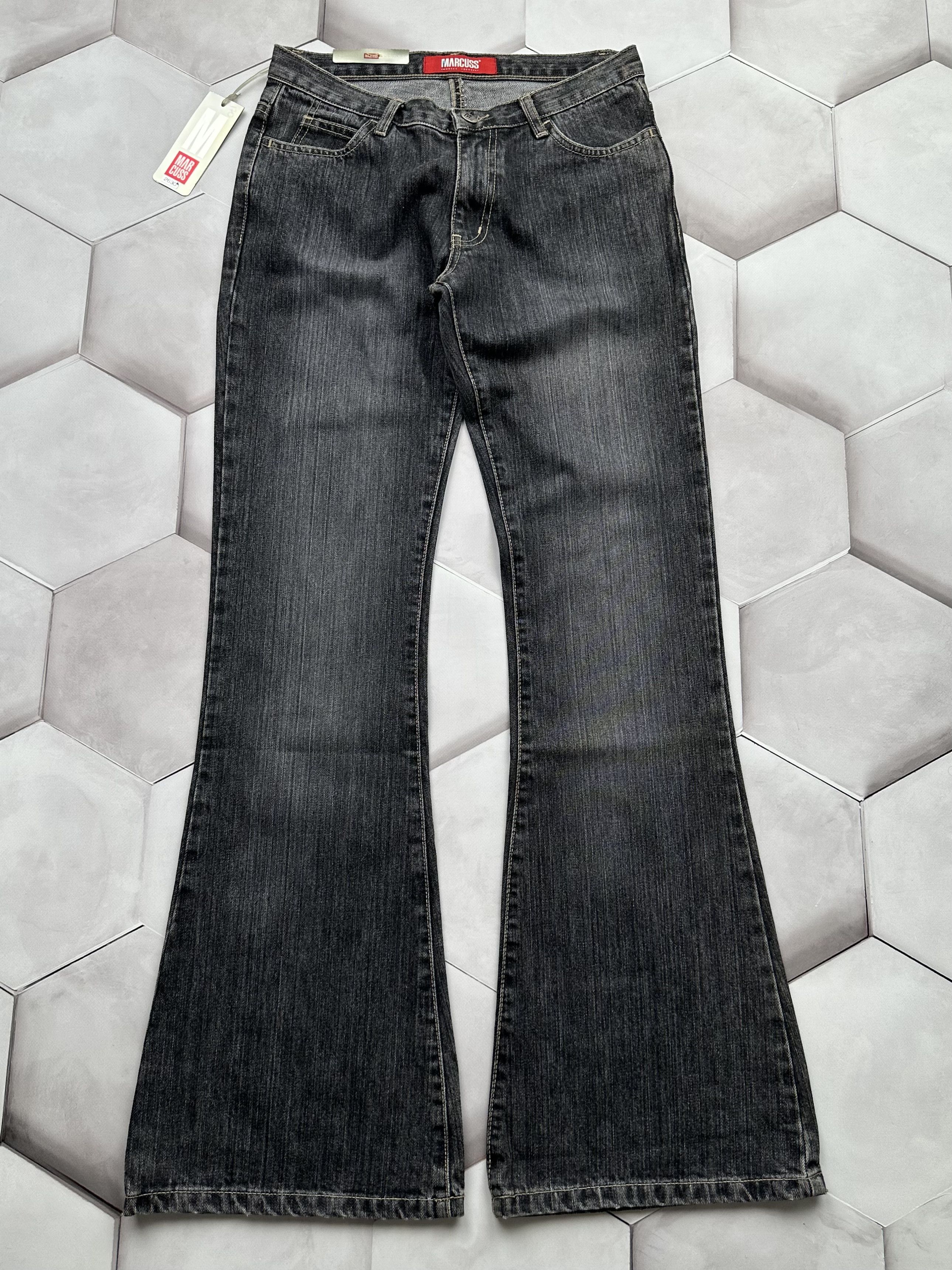 Jeans RICH & SKINNY BELISSIMA ACDC - Vintage Gris Charbon/noir, Taille 27, Coupe Super FLARE, Occasion Excellent état