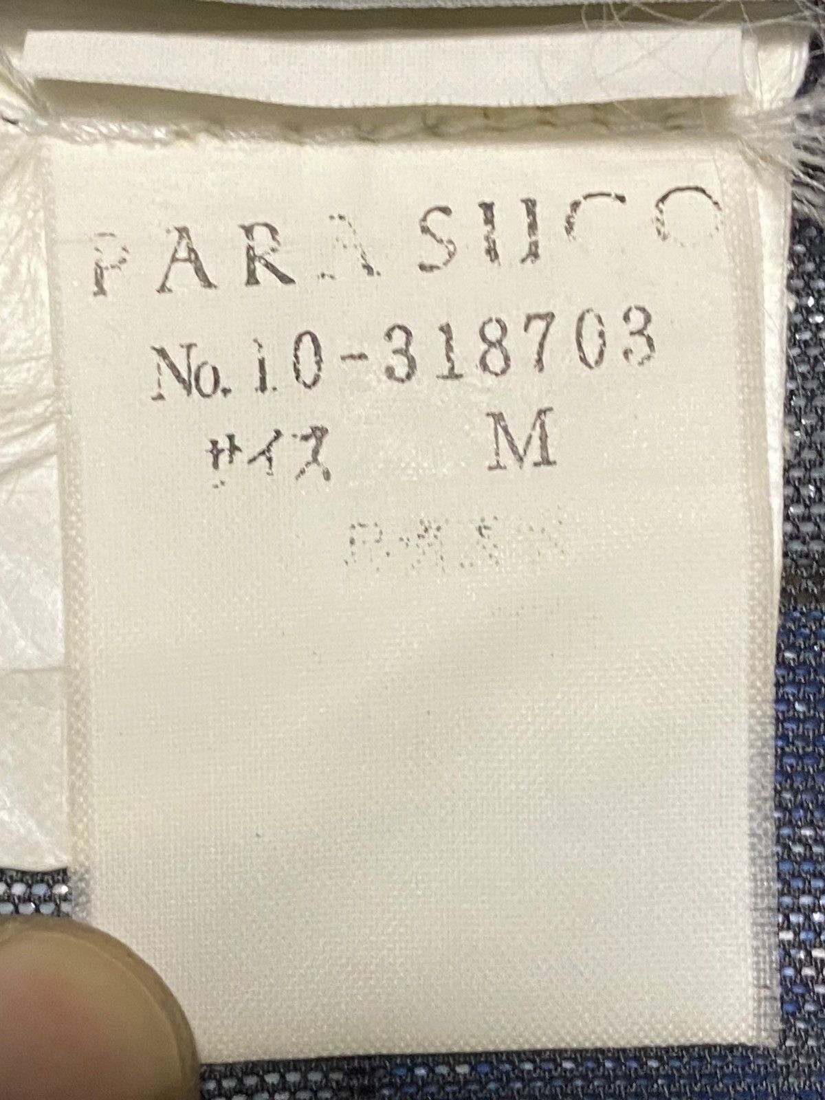 Parasuco Vintage Rare Sexy OuterShirt Parasuco Blue Wash Size M / US 6-8 / IT 42-44 - 20 Thumbnail