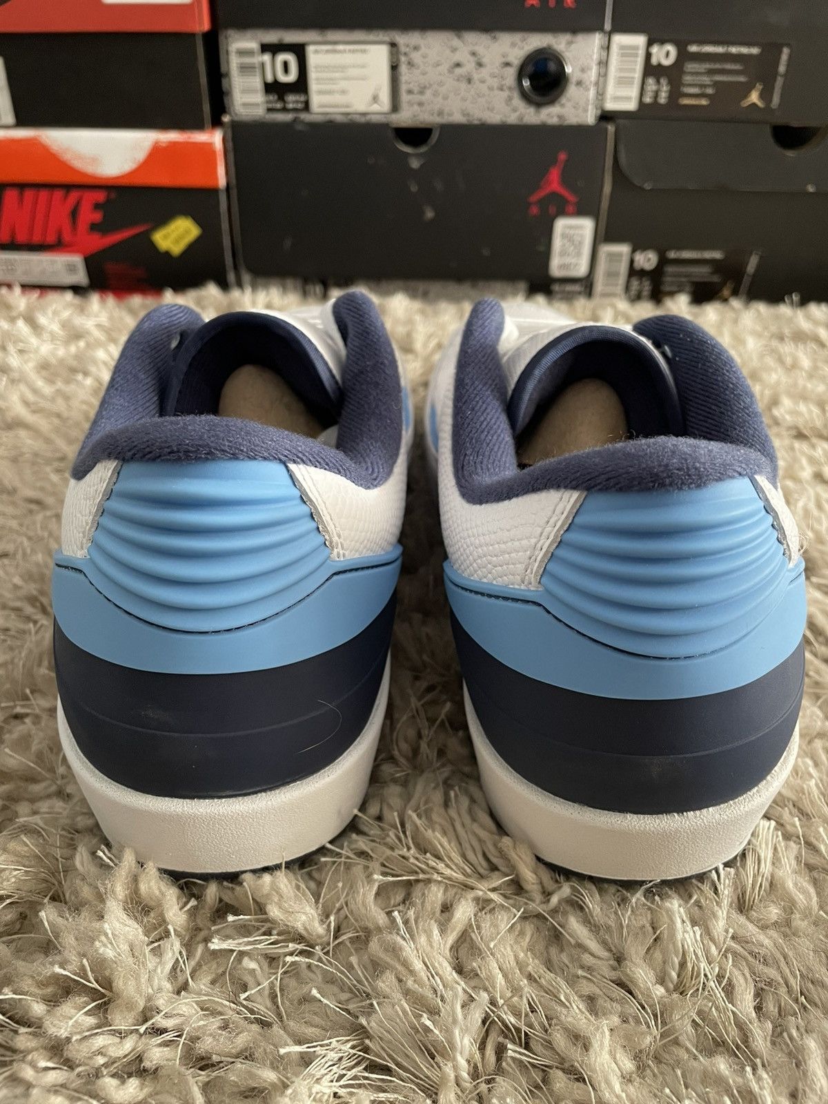 Jordan Brand Jordan 2 Low University Blue Size US 9.5 / EU 42-43 - 6 Thumbnail