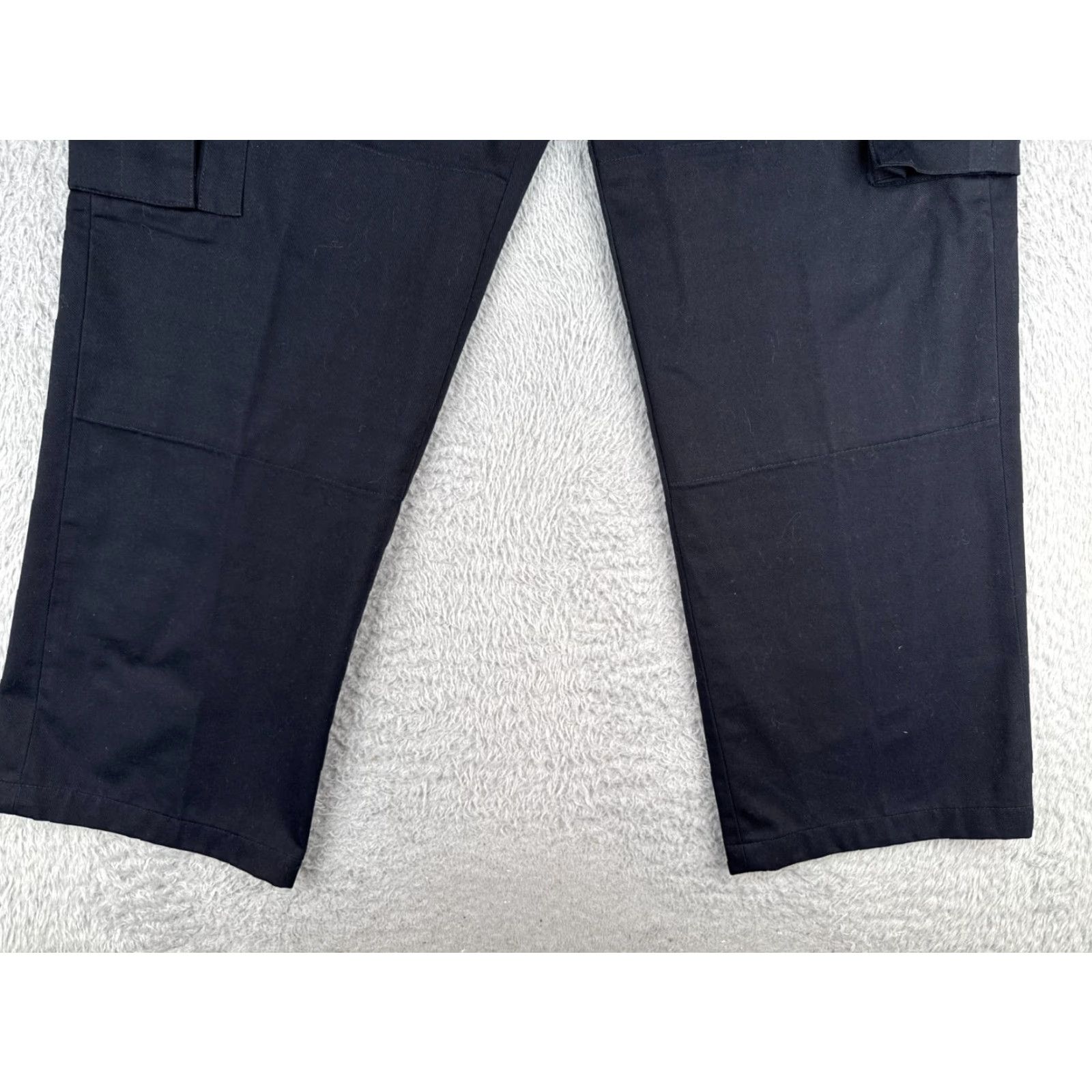 Vintage Tact Squad Pants Mens 38 Blue Cargo Twill Fabric Double Knee Gusset Poly Blend Size US 38 / EU 54 - 2 Thumbnail
