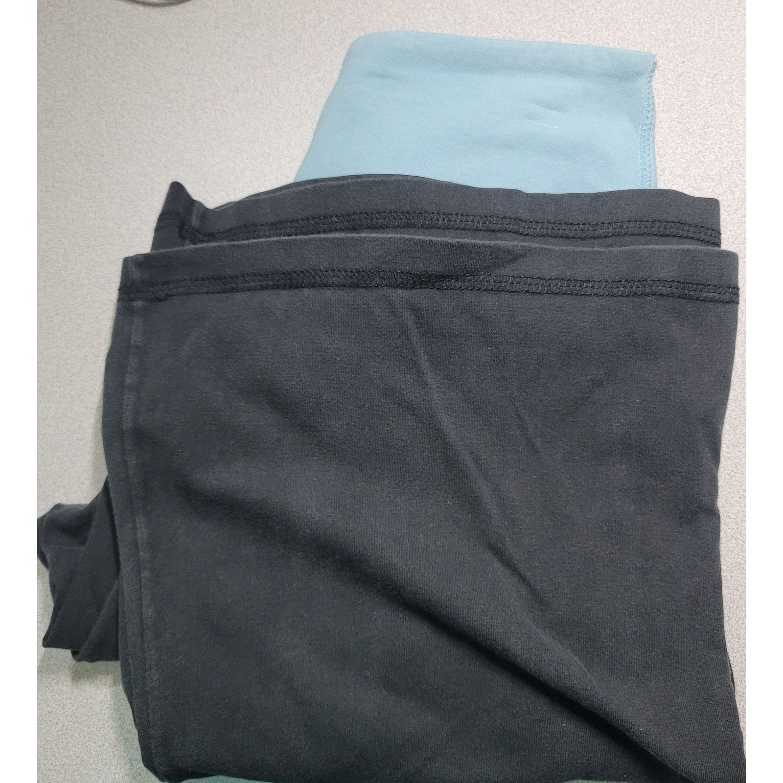 Other Jones New York Sport Black Blue Waist Band Leggings Medium Size 32" / US 10 / IT 46 - 4 Thumbnail