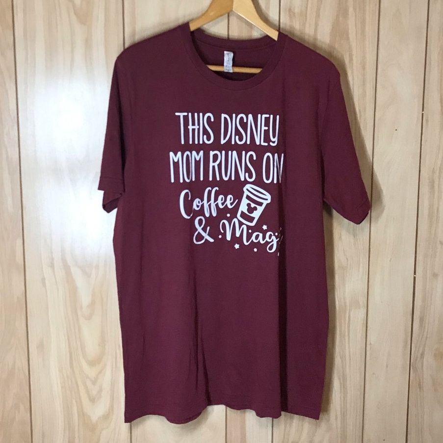 Other Bella-Canvas Plum Short Sleeve Disney Mom T-Shirt XL Size XL / US 12-14 / IT 48-50 - 1 Thumbnail