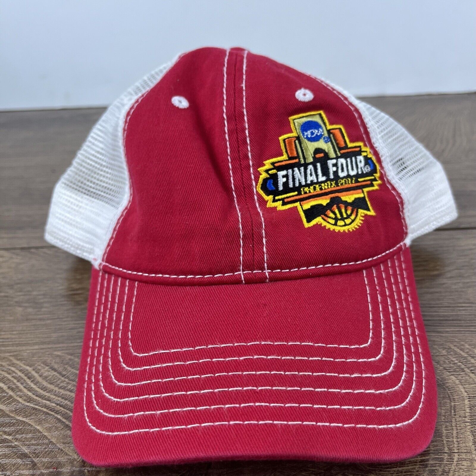 Other NCAA Final Four Hat Phoenix 2011 Hat Red Hat Adjustable Red Size ONE SIZE - 3 Thumbnail