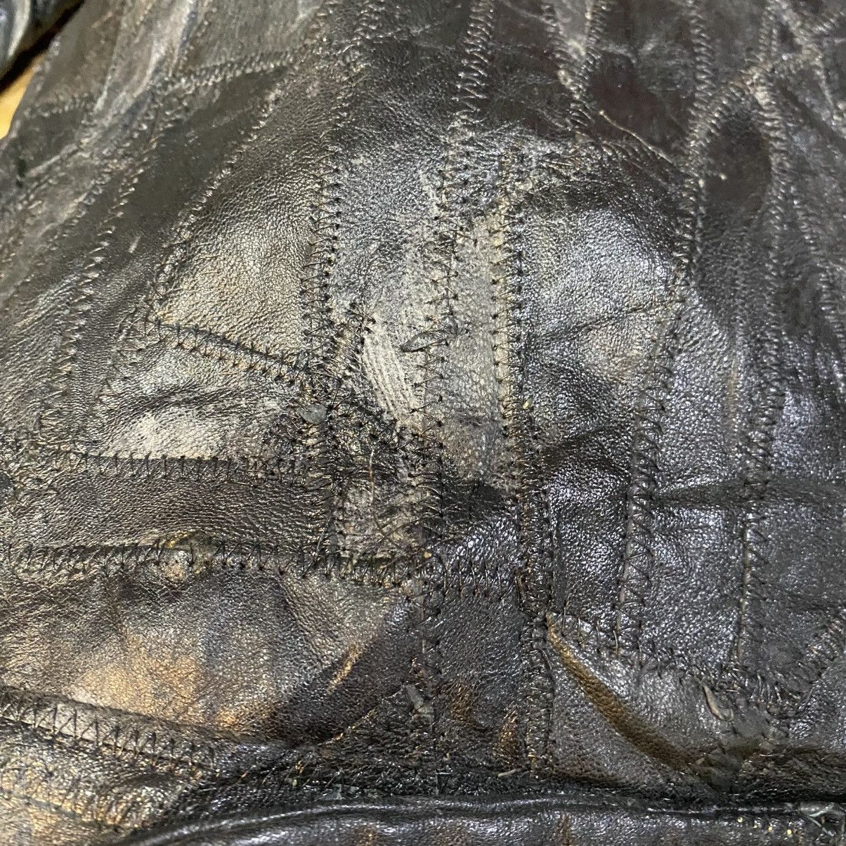 Acne Studios CRAZY VINTAGE 1997‼️ Acne Action Jeans leather biker jacket Size US S / EU 44-46 / 1 - 19 Thumbnail