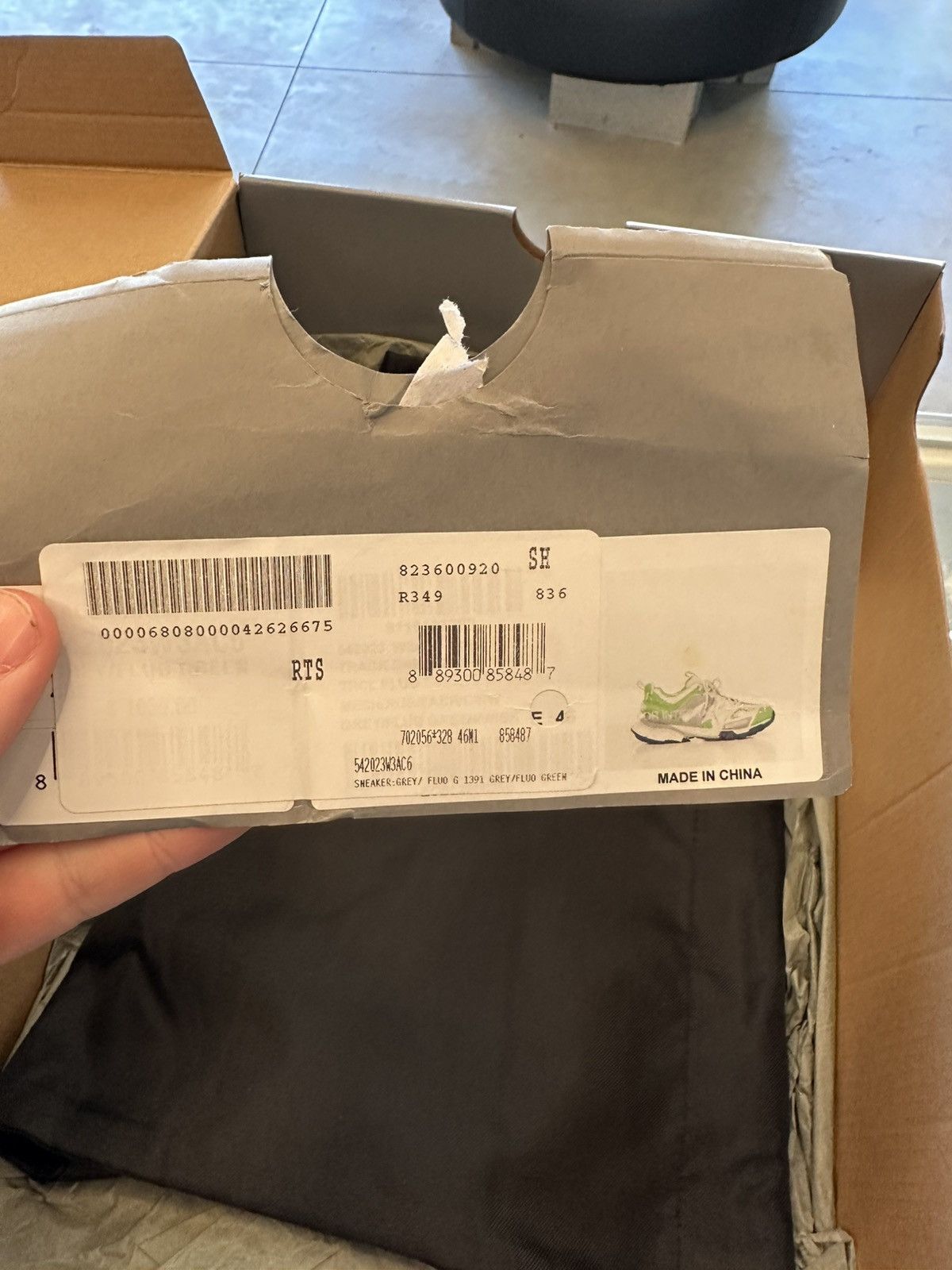 Balenciaga Balenciaga Track Runner Lucky Green Size US 13 / EU 46 - 6 Thumbnail