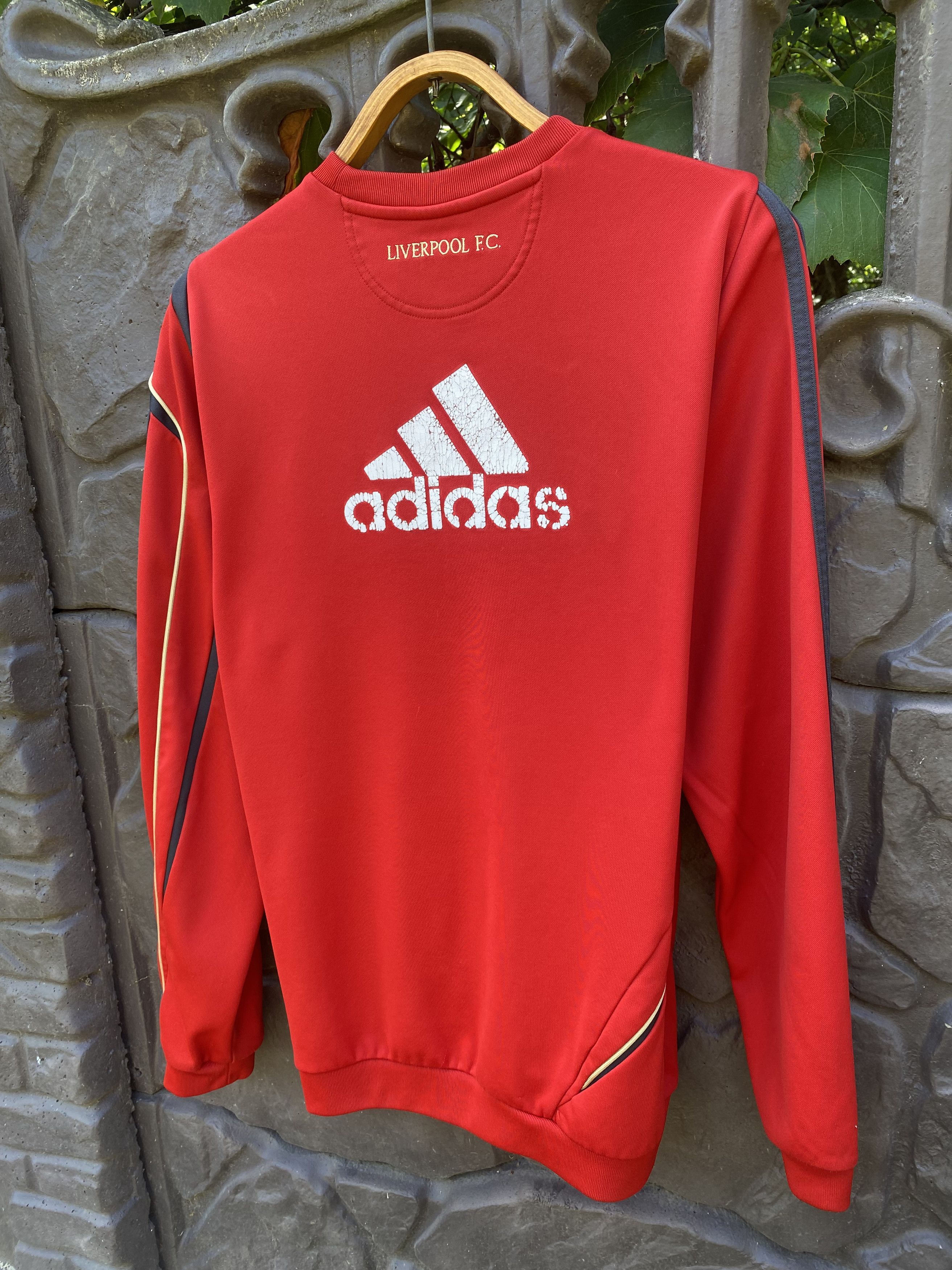 Adidas × Japanese Brand × Vintage Vintage Adidas Liverpool 2009/2010 Jumper Sweatshirt Size US M / EU 48-50 / 2 - 10 Thumbnail