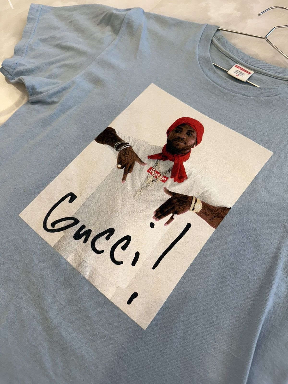 Supreme Gucci Mane Tee Size US M / EU 48-50 / 2 - 2 Thumbnail