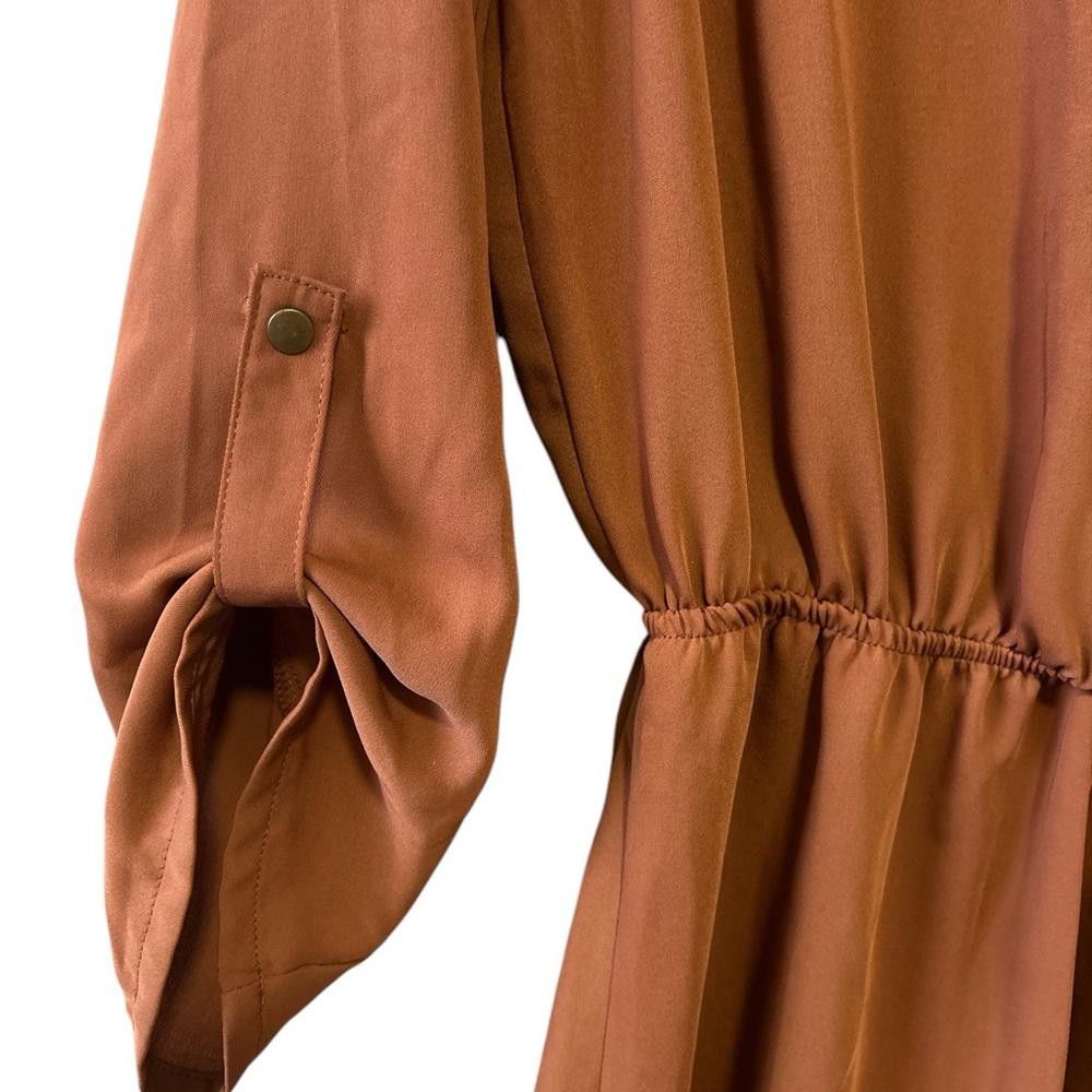 Forever 21 Forever 21 Burnt Orange Mini Dress Size S / US 4 / IT 40 - 3 Thumbnail