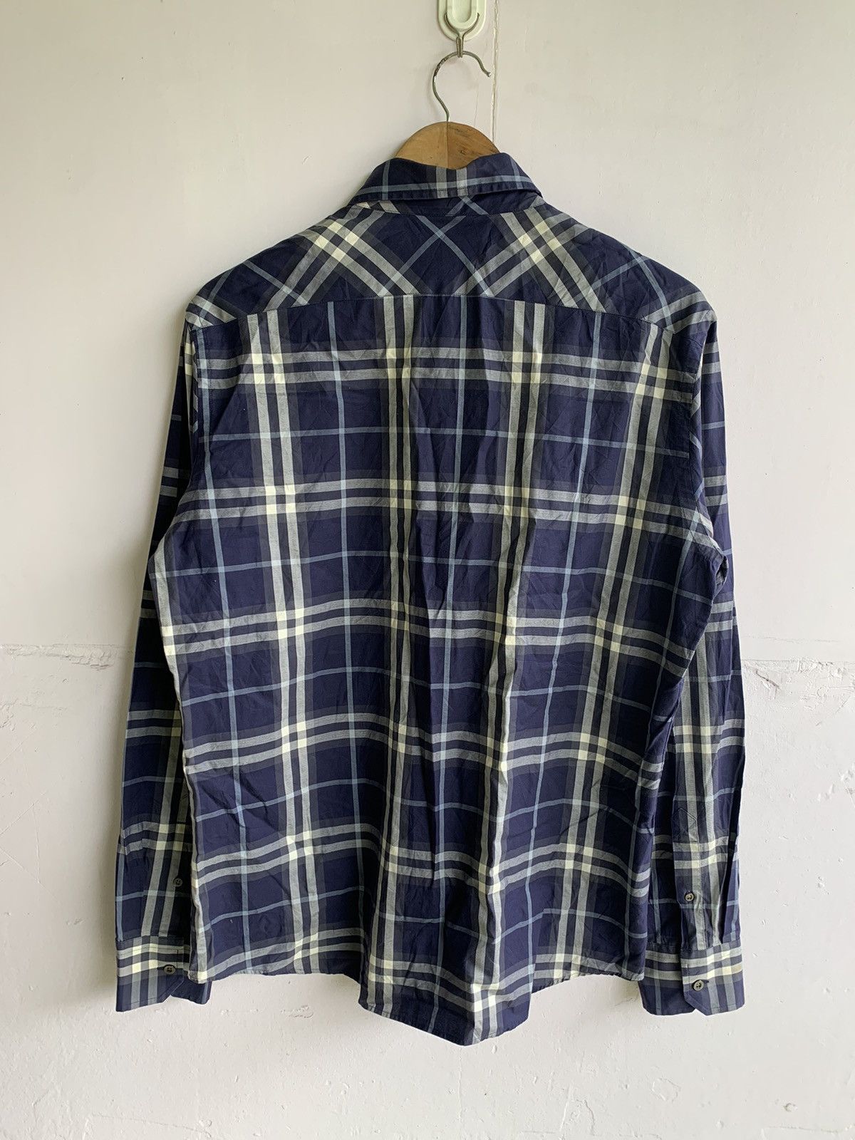 Burberry Burberry London Nova Check Button Shirt Size US L / EU 52-54 / 3 - 3 Thumbnail