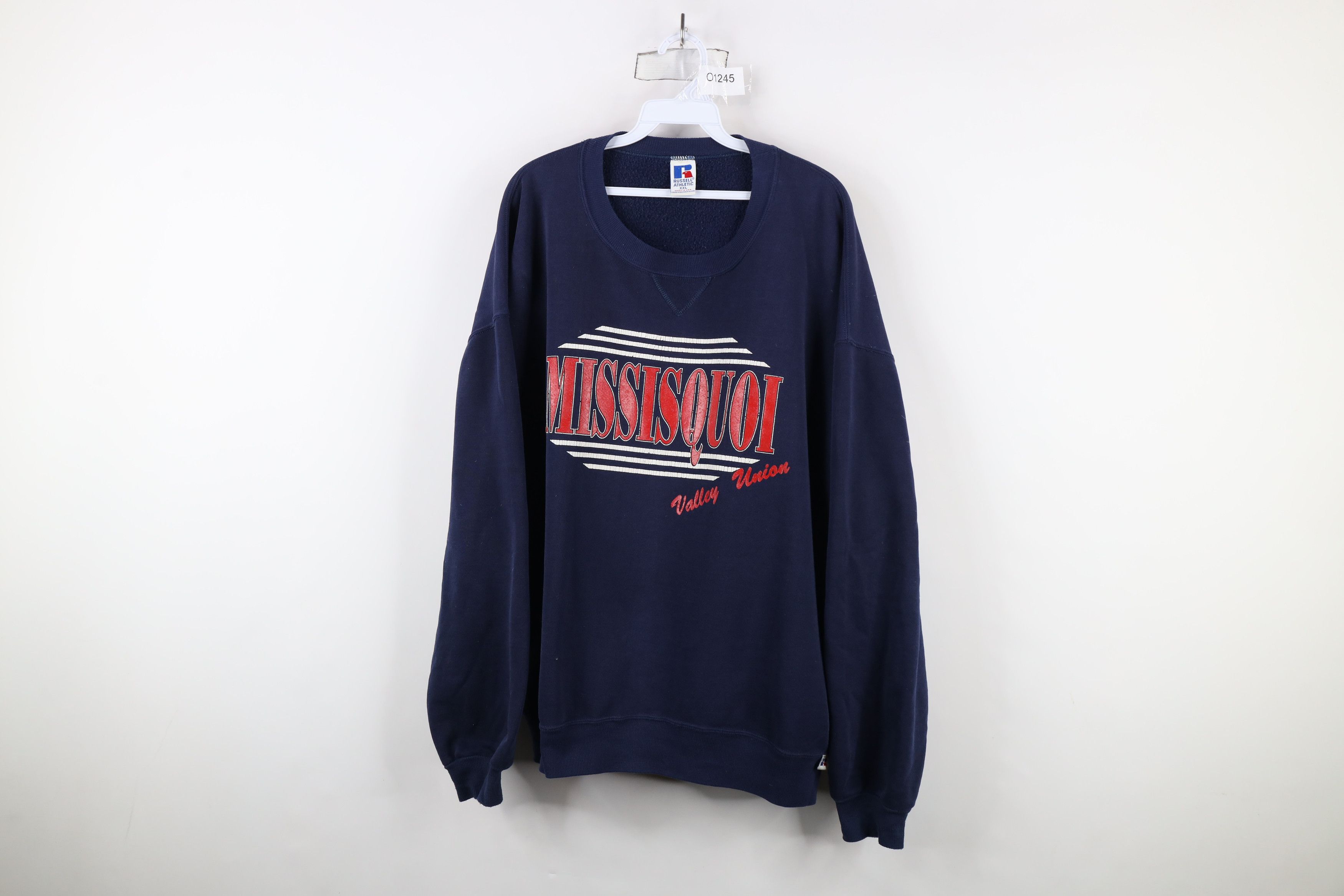 Russell Athletic × Vintage Vintage 90s Russell Athletic Valley Union Sweatshirt USA Size US XXL / EU 58 / 5 - 1 Thumbnail