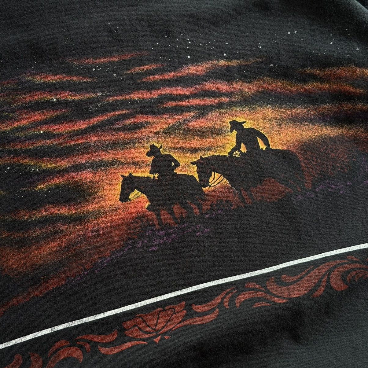 Vintage 90s Tombstone Arizona Western Aop Single Stitch Tee in Black, Men's — image 6 of 6