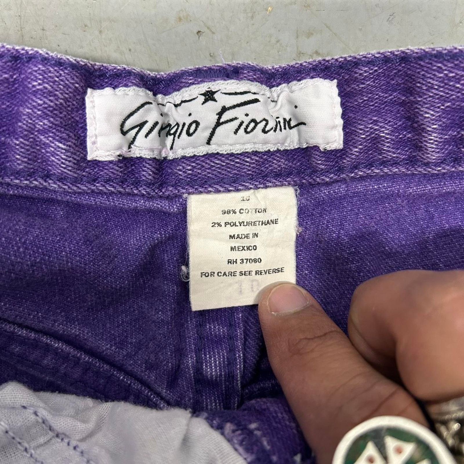 Other VTG Purple jeans Size 32" / US 10 / IT 46 - 3 Thumbnail