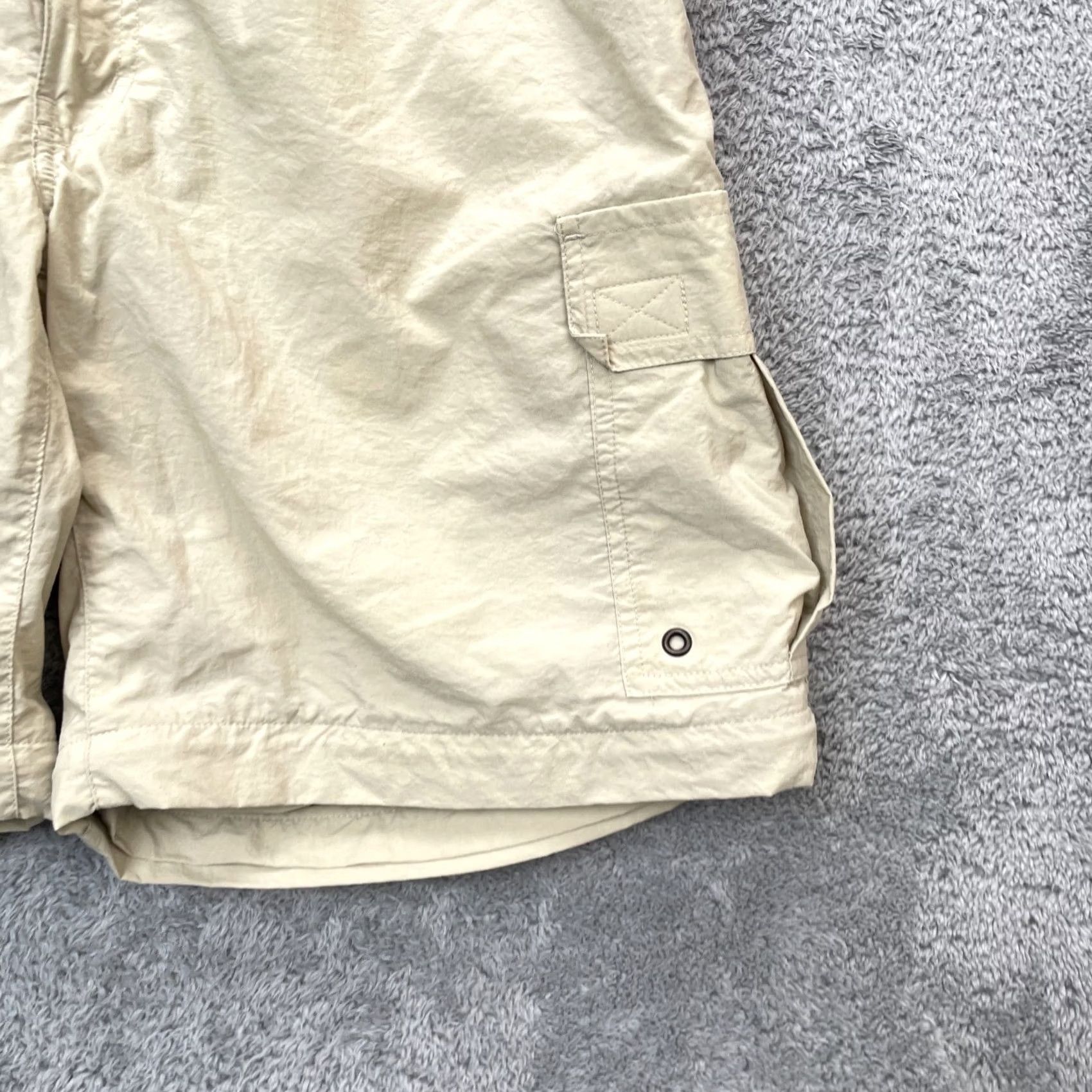 Vintage VINTAGE REI Shorts Mens Medium Beige Cargo Pockets Belted Waist Outdoor Camping Size US 28 / EU 44 - 5 Thumbnail