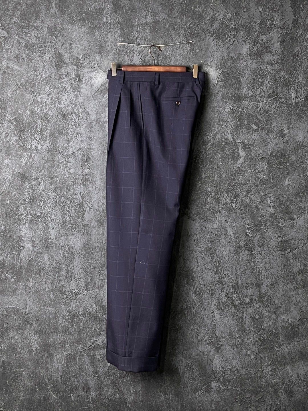 Gucci Gucci Navy Wool Trousers IT 46-52 Size 46S - 7 Thumbnail