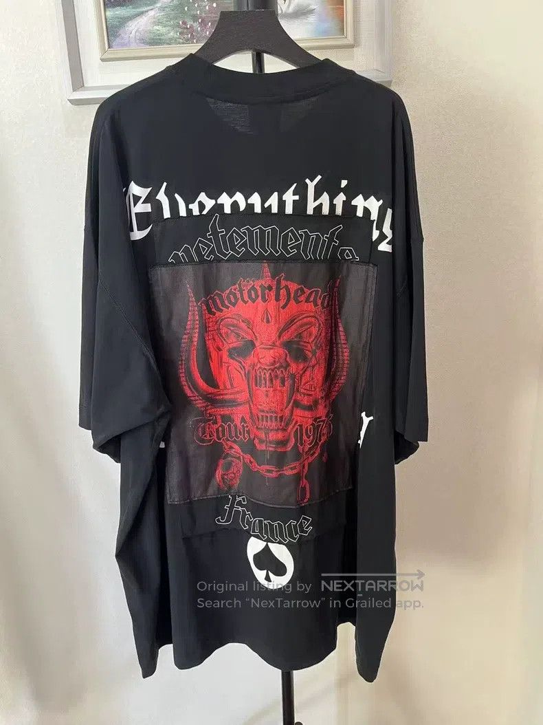 Vetements Vetements Metallic Pattern Short Sleeve T-Shirt Size US M / EU 48-50 / 2 - 2 Thumbnail