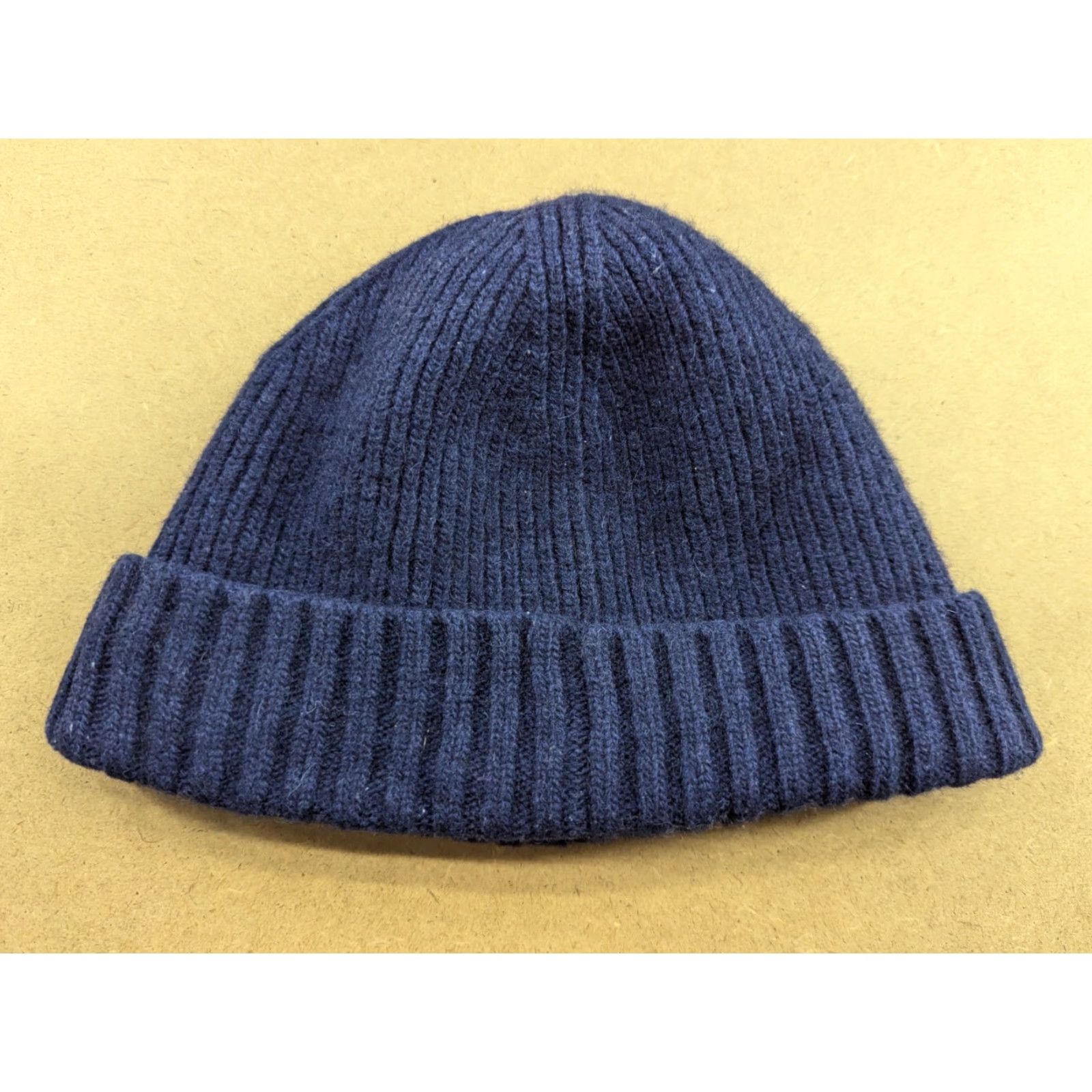 Gant GANT Beanie Hat Wool Blue Size M Insulated Knit Unisex Adults Size ONE SIZE - 3 Thumbnail