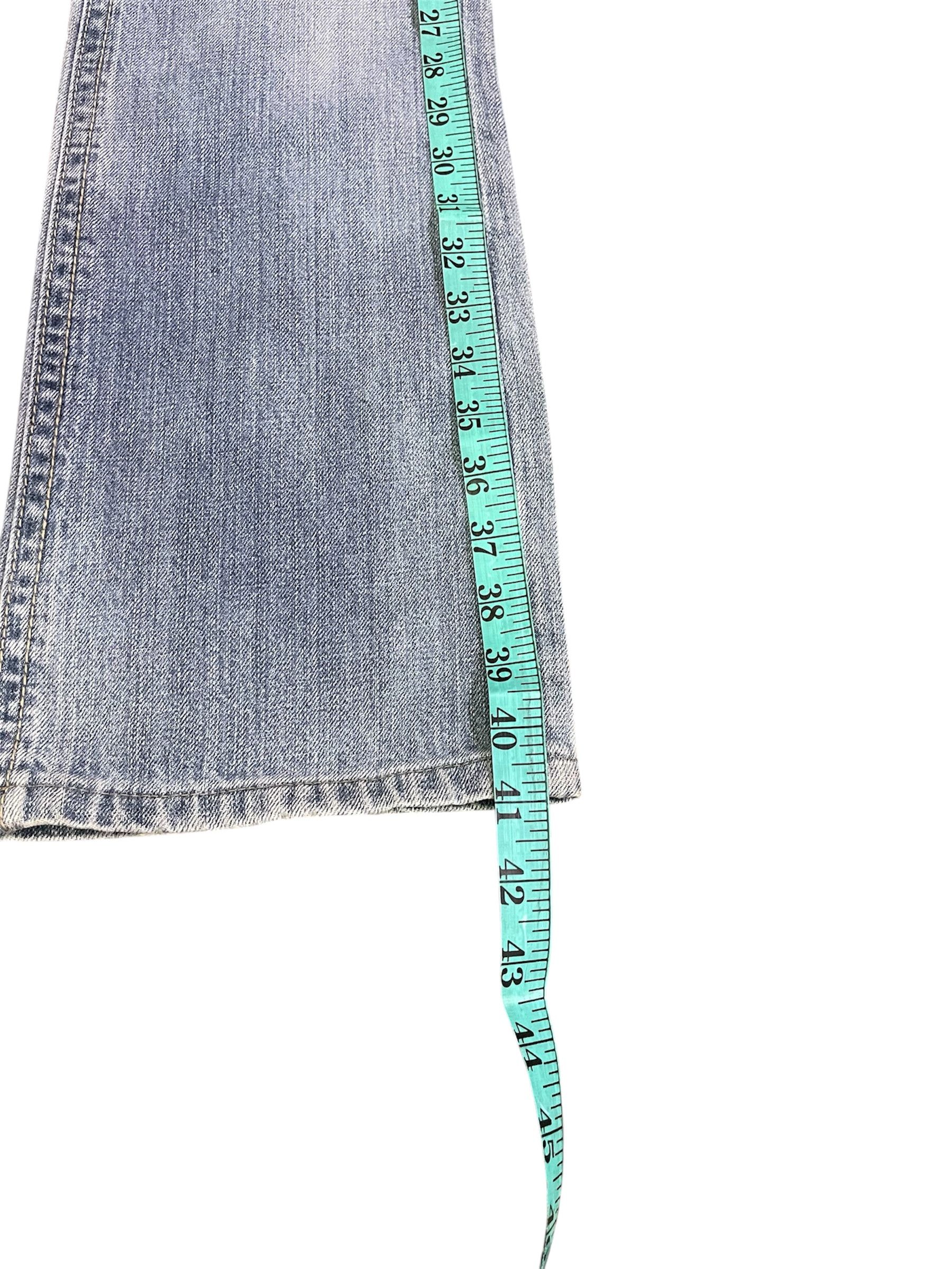 semanticdesign Vtg Flared Semantic Design Leather Faded Great Whisker Size US 31 - 10 Thumbnail