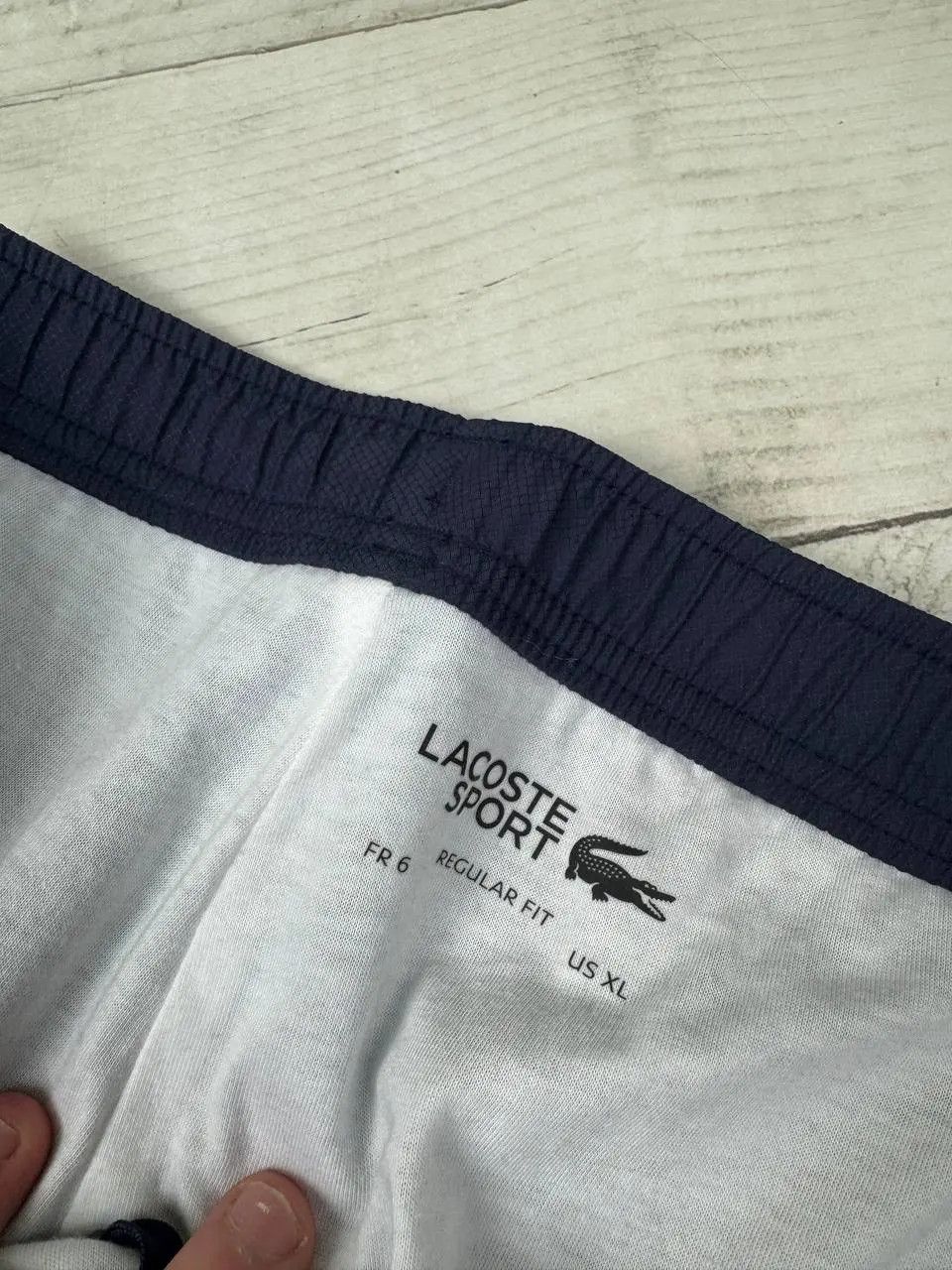 Lacoste Vintage Lacoste Track Pants Nylon Striped Y2K Size US 36 / EU 52 - 6 Thumbnail