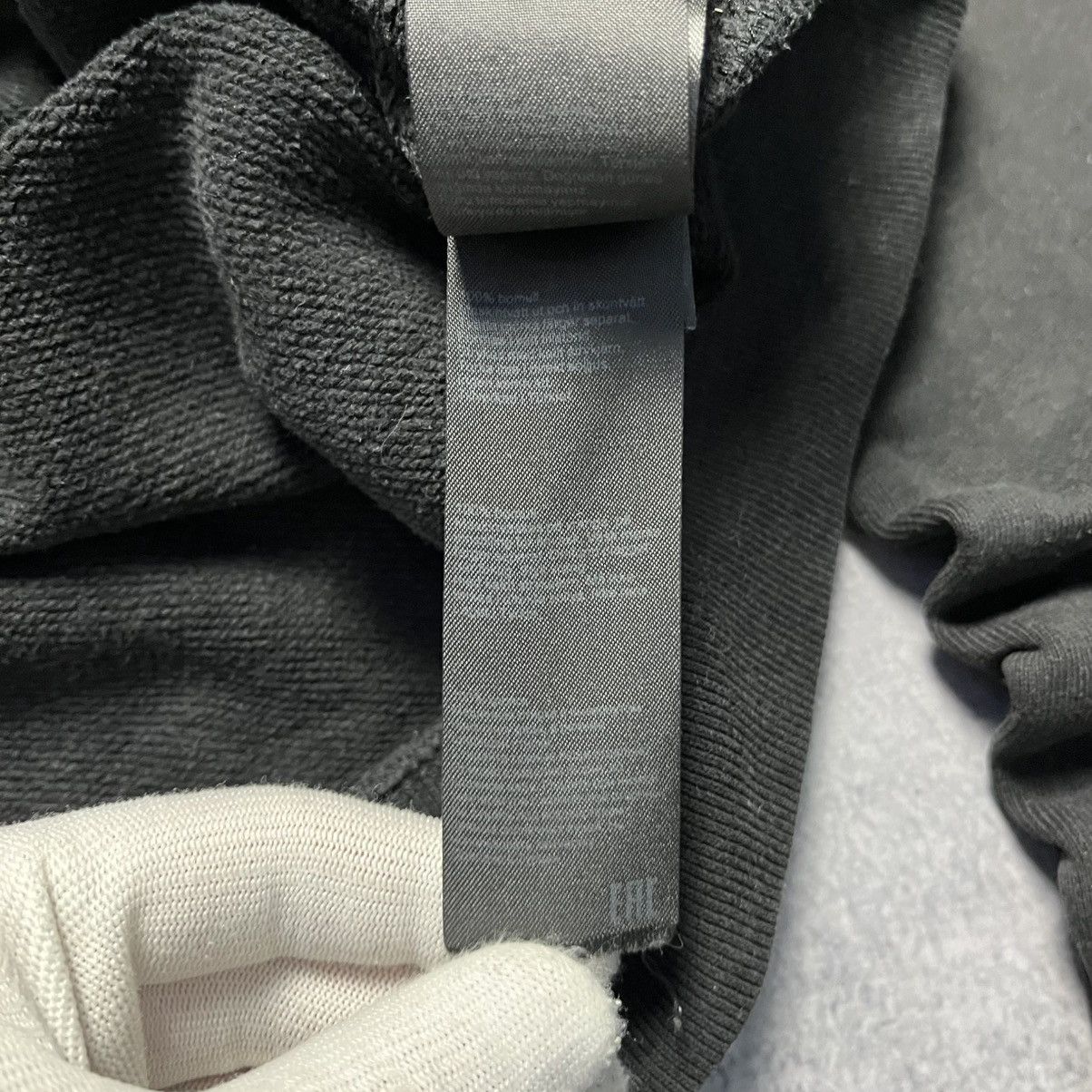 Allsaints Vintage Allsaints Basic Black Pocket Hoodie Streetwear Size US M / EU 48-50 / 2 - 13 Thumbnail