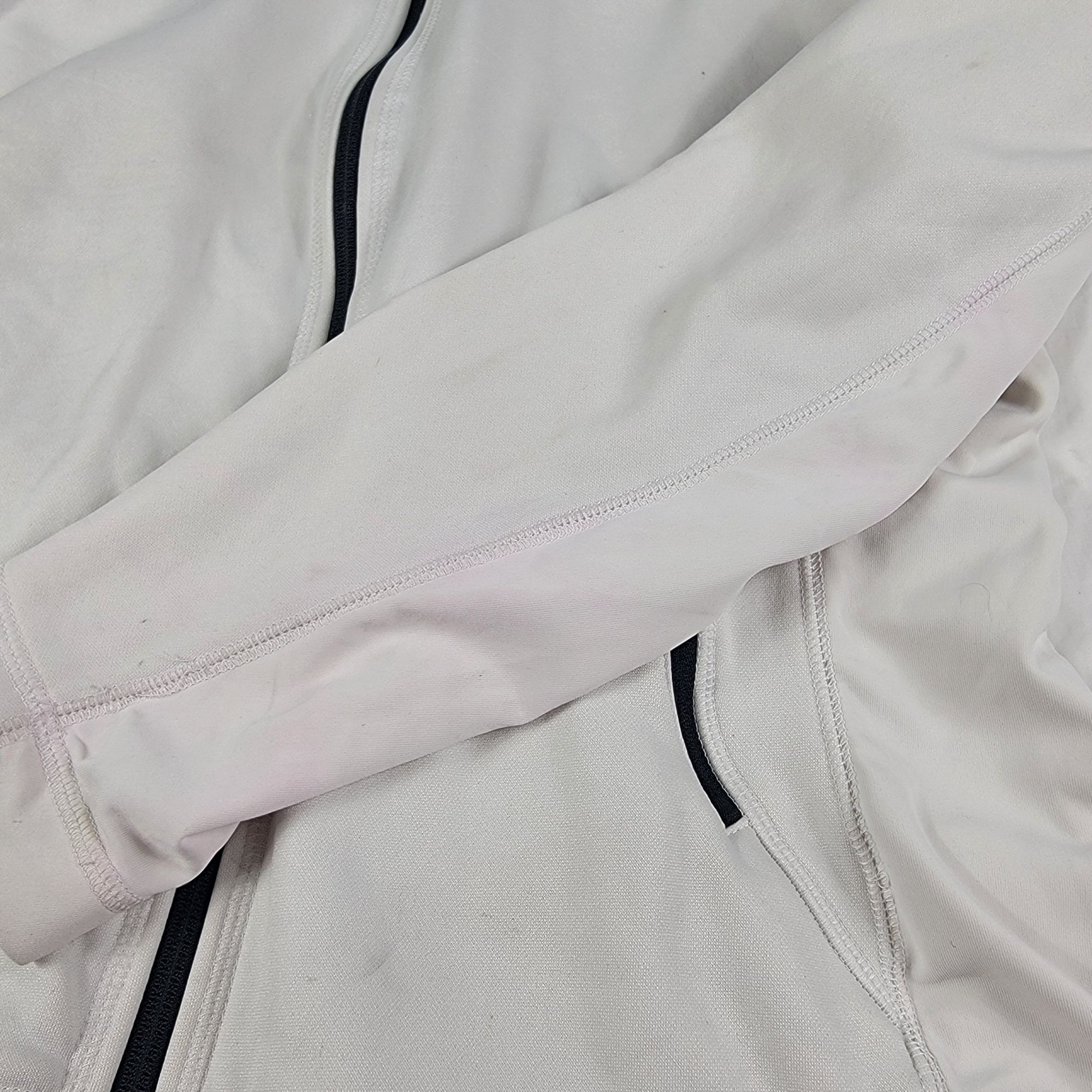 New Balance New Balance Adults Medium White Full Zip Sweater Lightweight Size M / US 6-8 / IT 42-44 - 6 Thumbnail