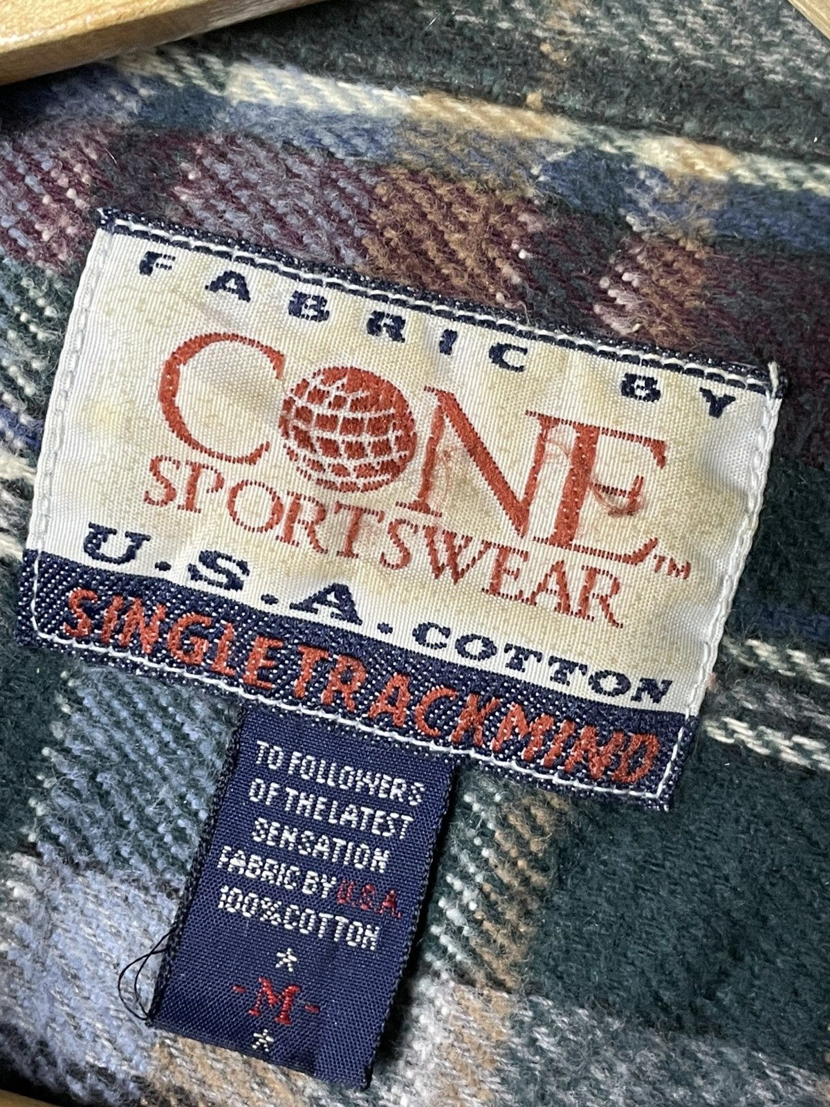Flannel × Japanese Brand Cone Sportswear Brand Wool Flannel (57) Size US S / EU 44-46 / 1 - 8 Thumbnail