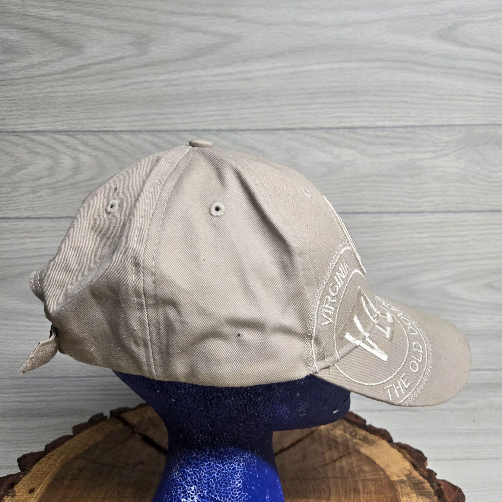Vintage Old Dominion University Baseball Cap Hat | Adjustable | Beige | Men | One Size Size ONE SIZE - 3 Thumbnail