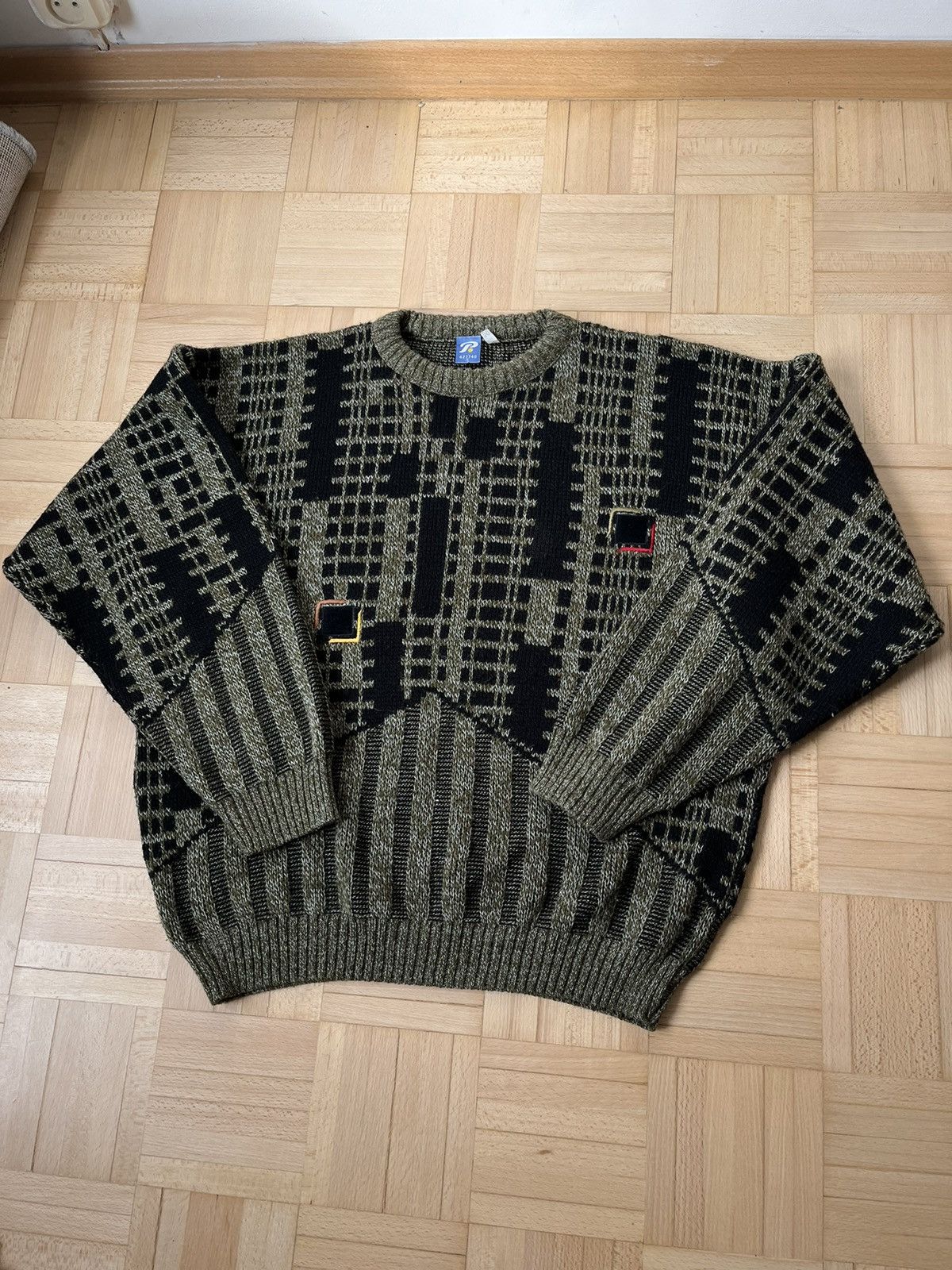 Japanese Brand × Vintage Vintage sweater knitwear Coogi style Golf le fleur Size US L / EU 52-54 / 3 - 1 Thumbnail