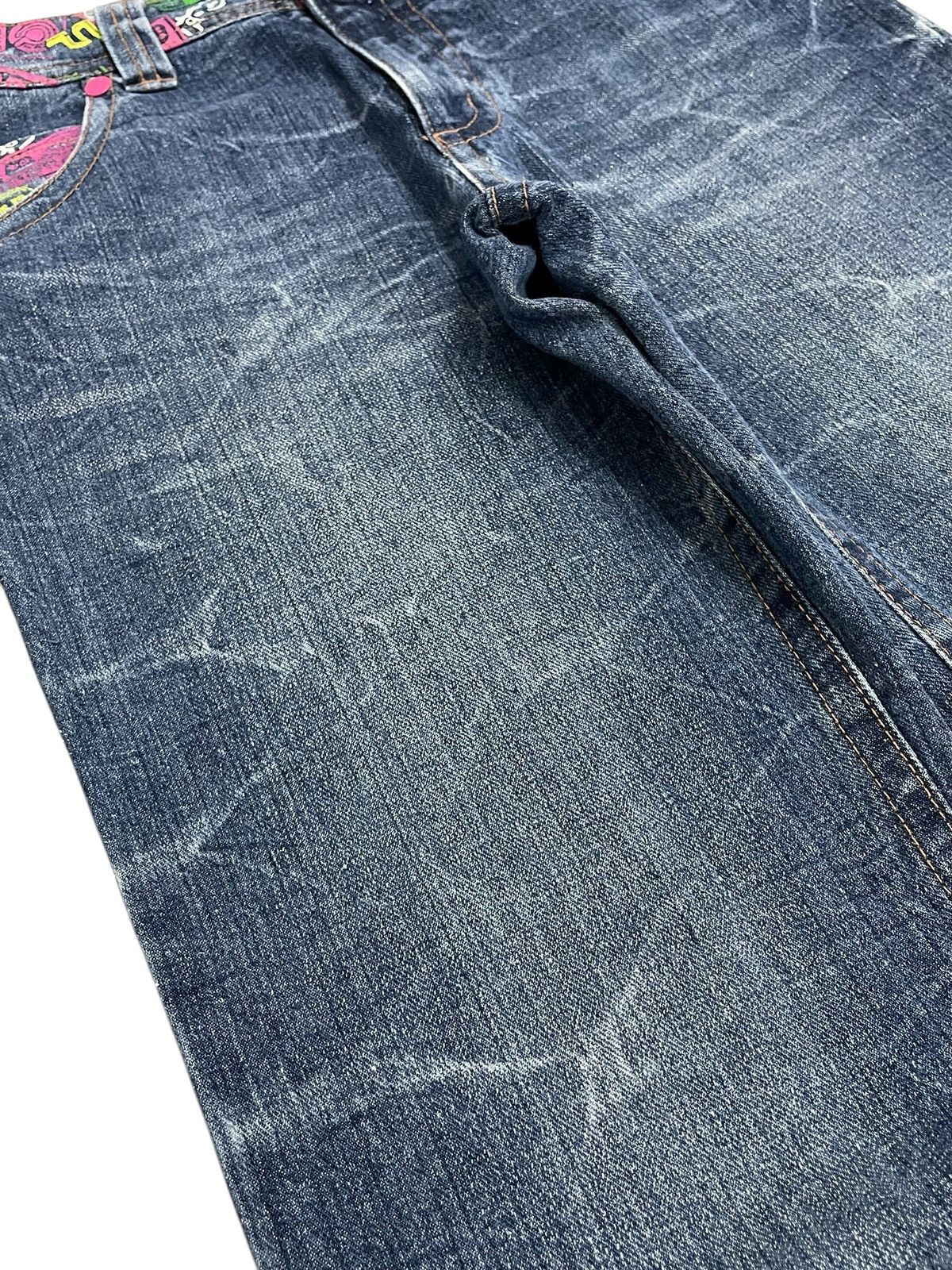 20471120 × Japanese Brand Petit Berry Graffiti Honeycomb Mark Art Clone Devgru Style Size US 28 / EU 44 - 8 Thumbnail