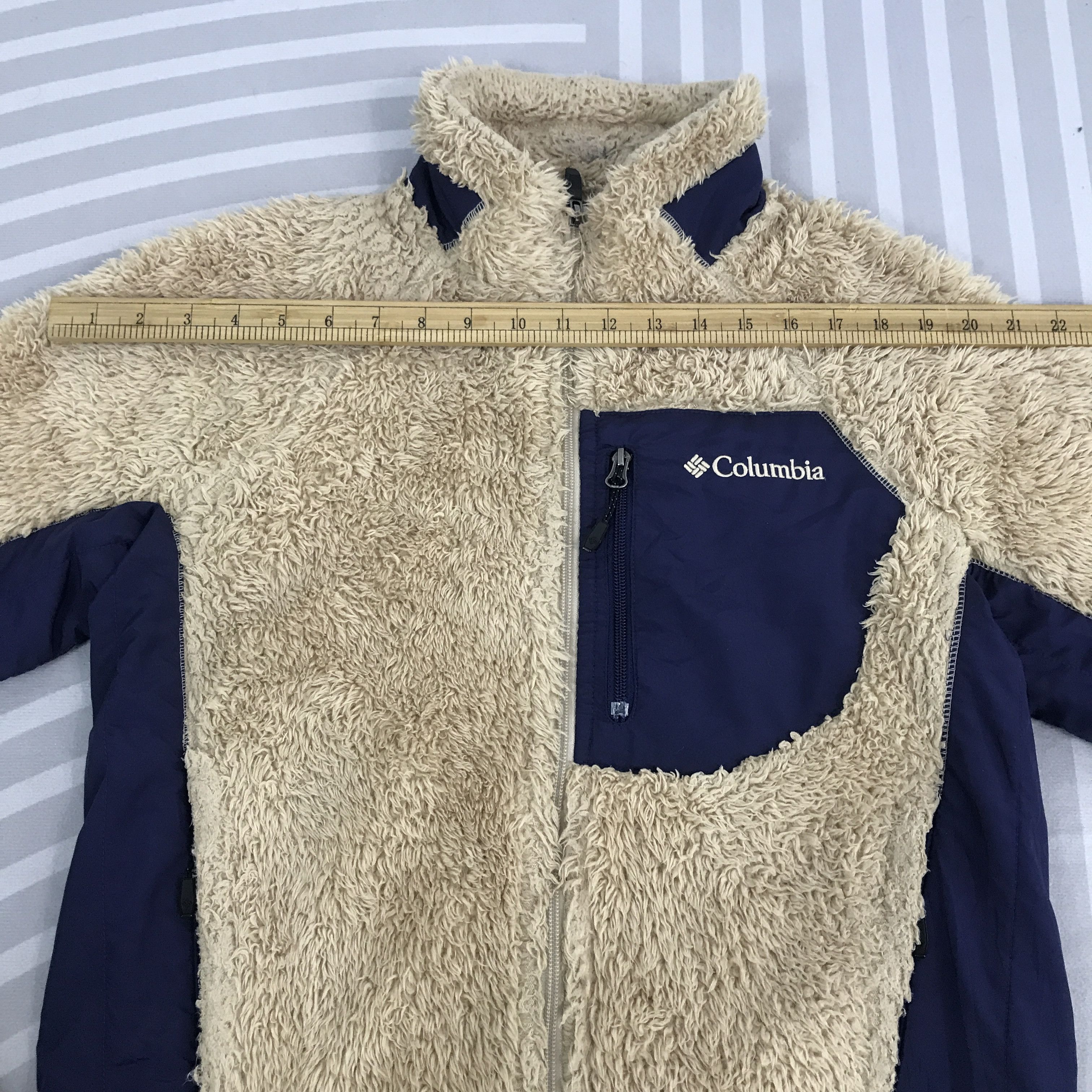 Columbia × Vintage Vintage Columbia Sherpa designs zipper Jacket Size US M / EU 48-50 / 2 - 5 Thumbnail