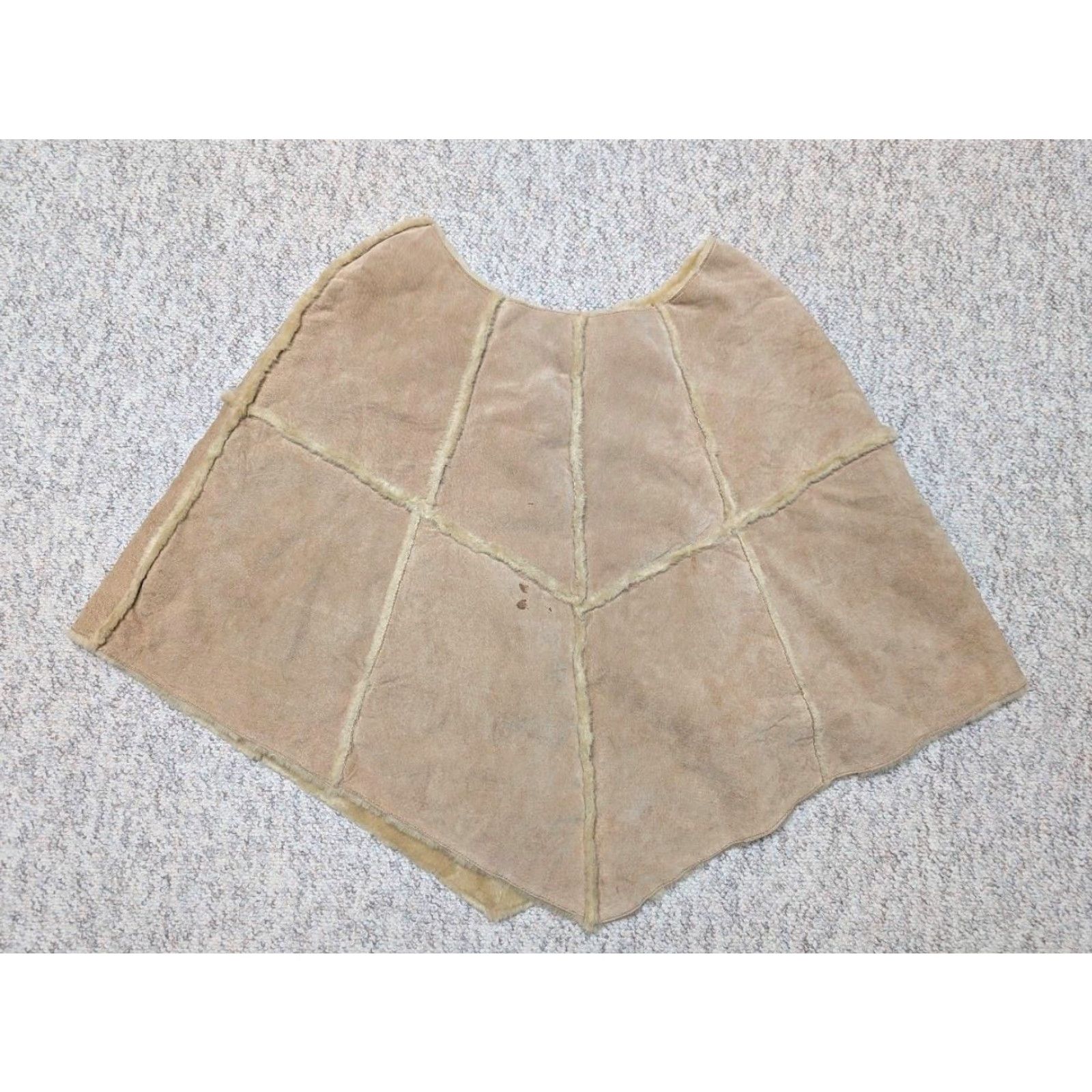 Vintage VINTAGE Wilsons Leather poncho Cape L/XL Brown Suede Leather Women Hippie Boho Modern Measured 42" x 27" x 13" Womens Size L / US 10 / IT 46 - 2 Thumbnail