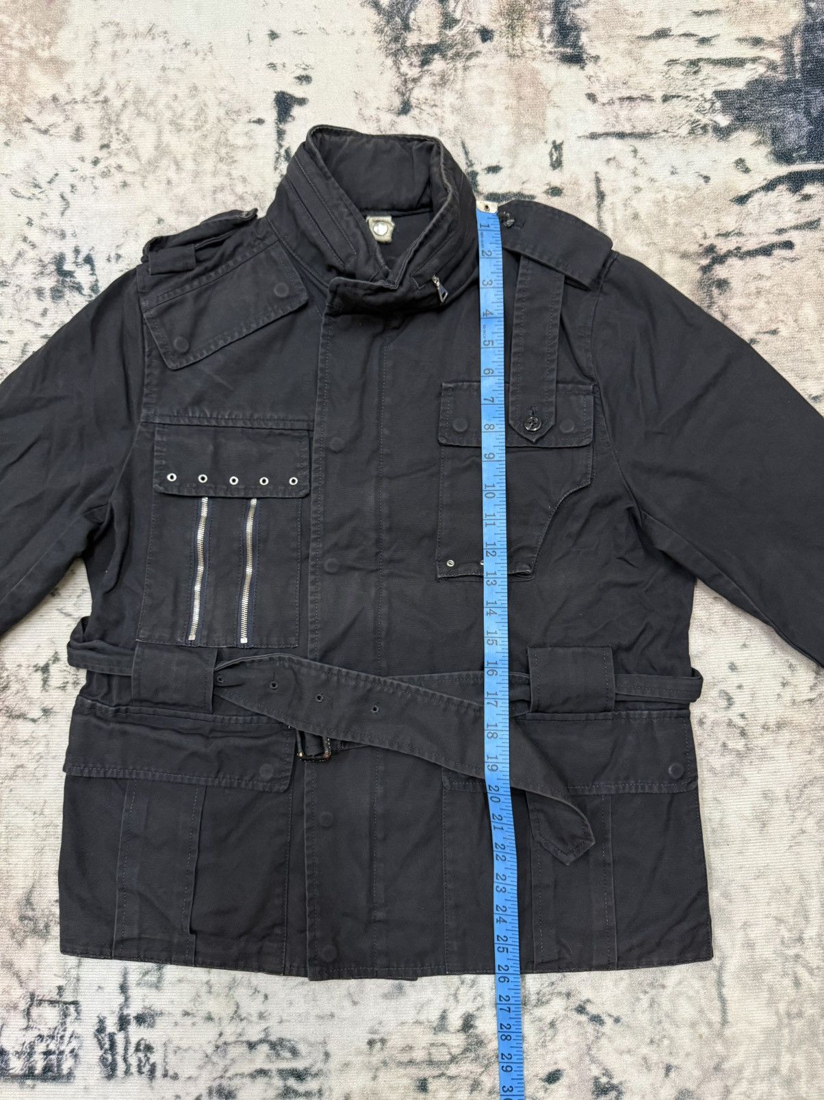 Japanese Brand × Vintage Nibariki Studio Ghibli Military Style Belted Jacket Size US S / EU 44-46 / 1 - 17 Thumbnail