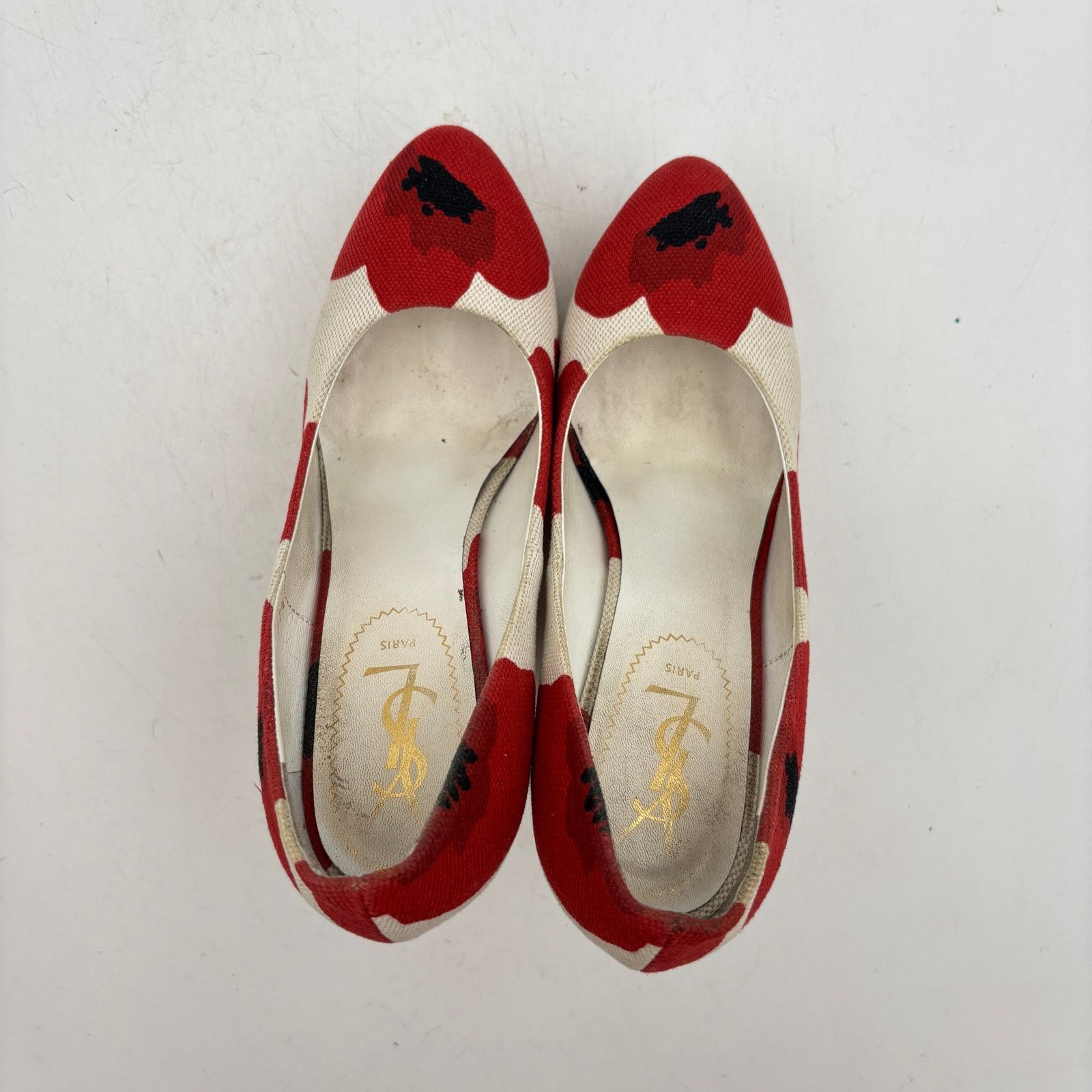 Yves Saint Laurent Yves Saint Laurent Maryna 105 Pump Wedges Women's 37.5 Size US 6.5 / IT 36.5 - 5 Thumbnail
