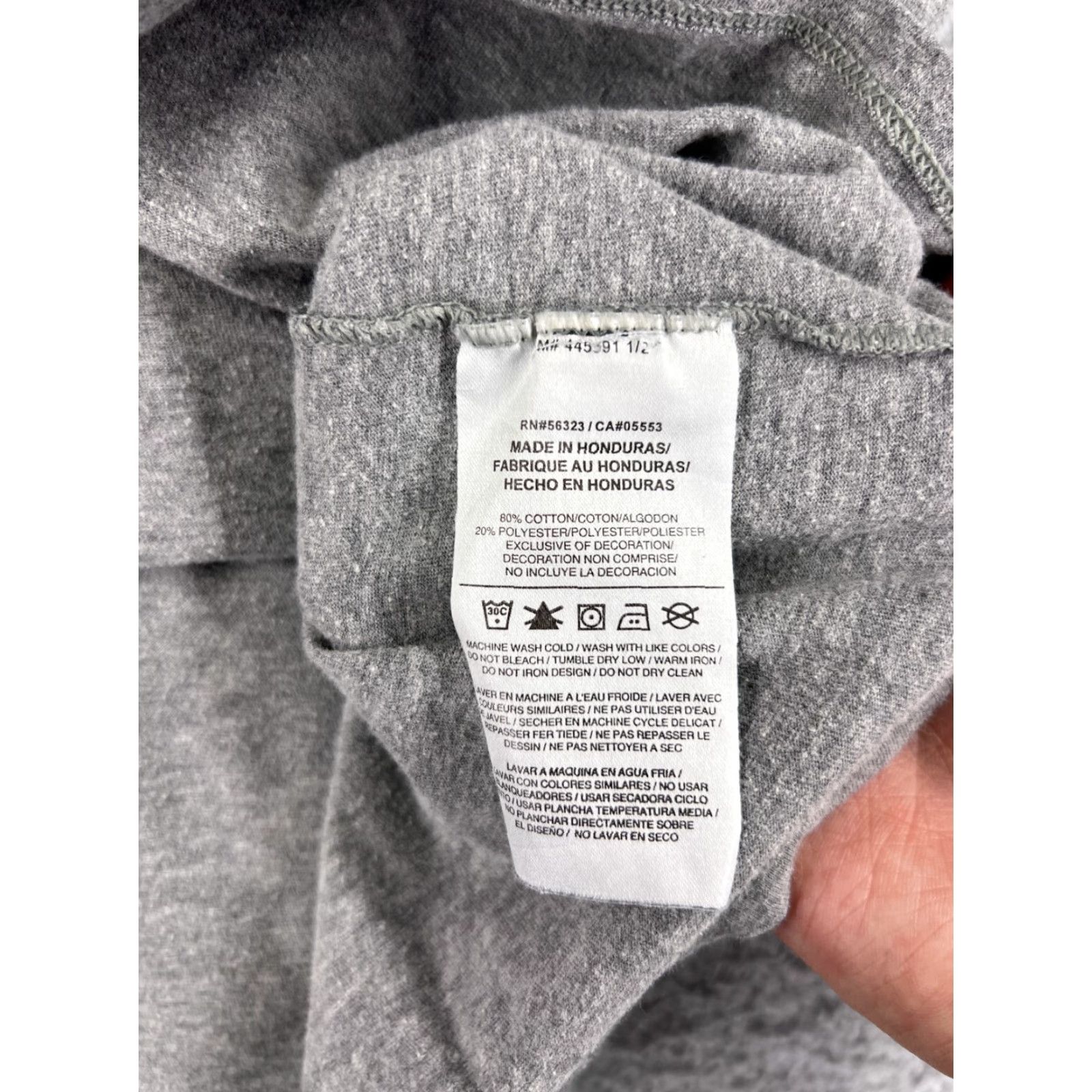 Nike Nike Shirt Mens Medium Gray Short Sleeve Crew Neck Embroidered Swoosh Cotton Size US M / EU 48-50 / 2 - 5 Thumbnail