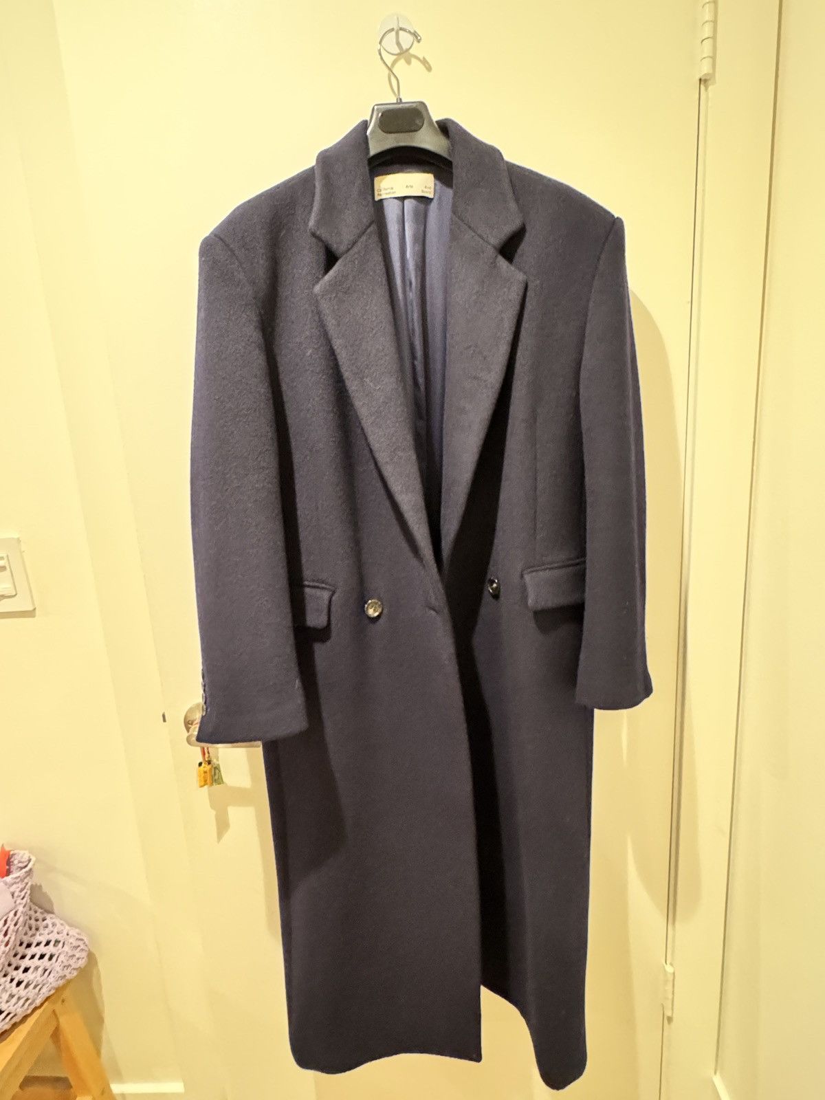 California Arts. California Arts Manhattan Overcoat Size Small Navy Blue Size US S / EU 44-46 / 1 - 1 Thumbnail