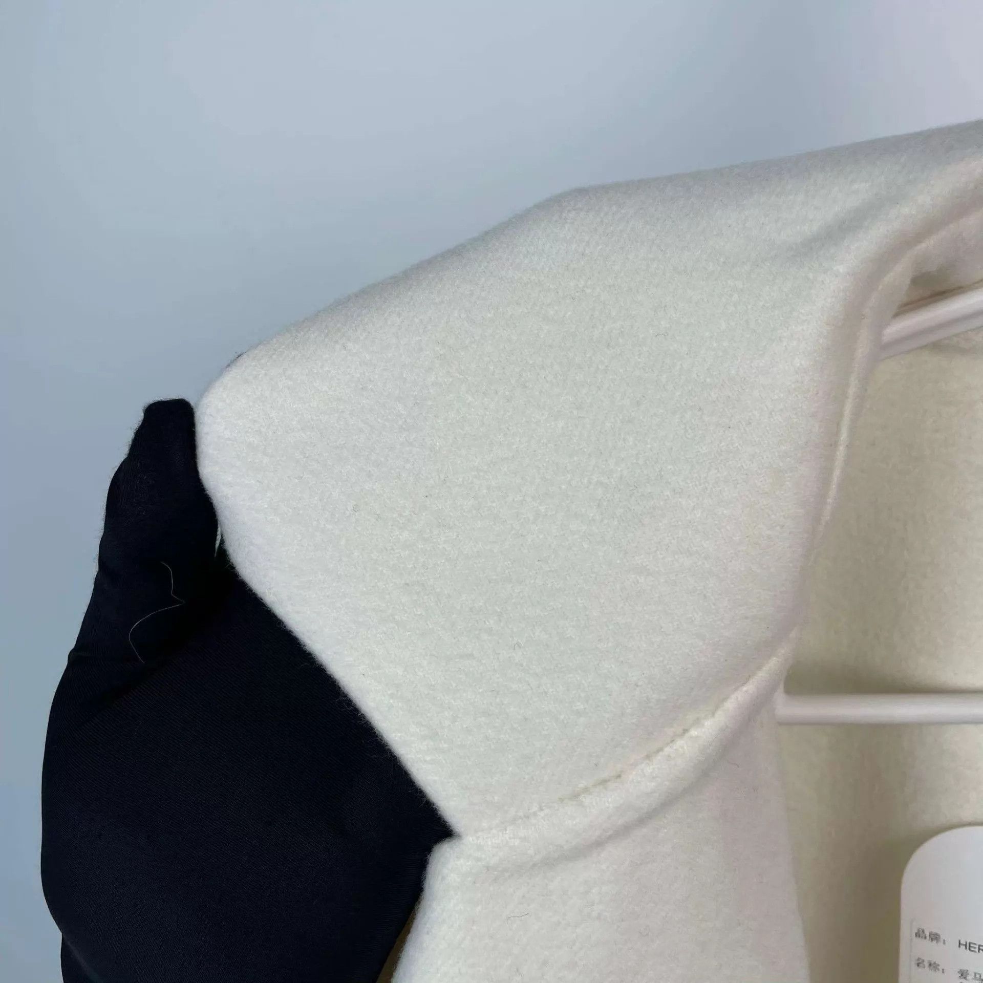Hermes Hermès Wool Overcoat White Belt Size S / US 4 / IT 40 - 8 Thumbnail
