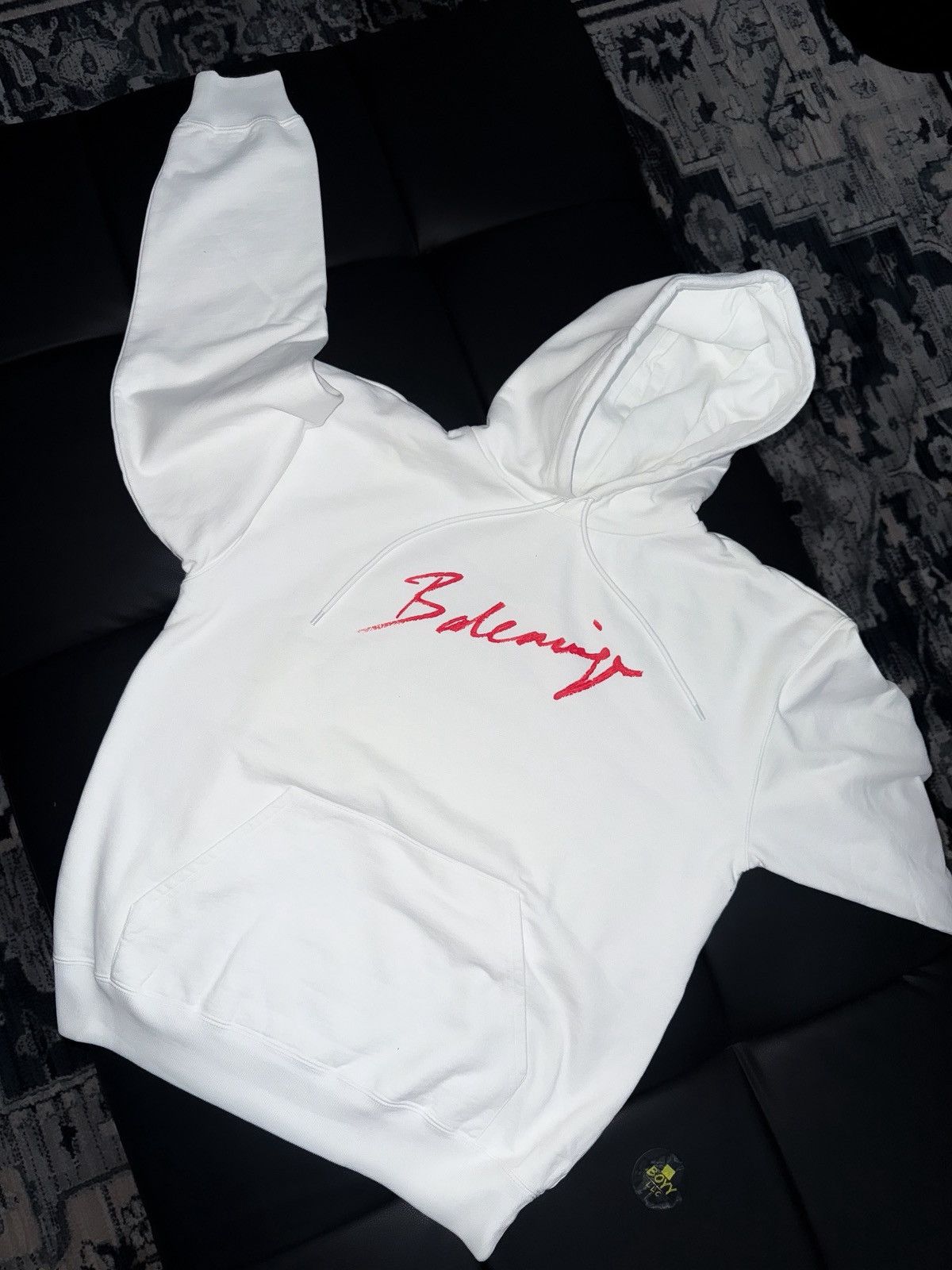 Balenciaga Balenciaga signature logo hoodie Size US S / EU 44-46 / 1 - 1 Thumbnail