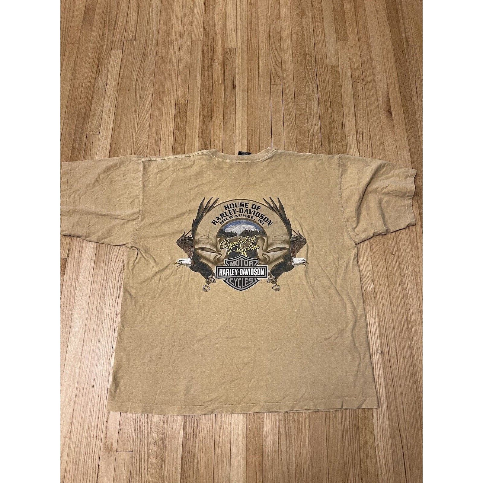 Harley Davidson Vintage 2004 Harley Davidson Milwaukee Shirt Men’s X-Large Size US XL / EU 56 / 4 - 6 Thumbnail