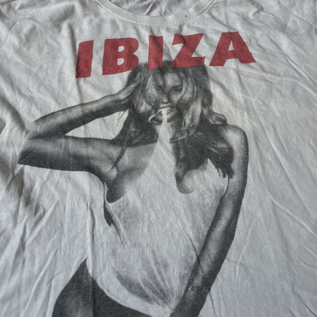 Vintage Vintage Y2K Sun Faded Graphic Tee Ibiza Streetwear Tapered M Size US M / EU 48-50 / 2 - 4 Thumbnail