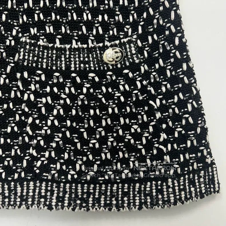 Chanel Chanel Bat sleeve design double C braided short sleeves Size XS / US 0-2 / IT 36-38 - 5 Thumbnail