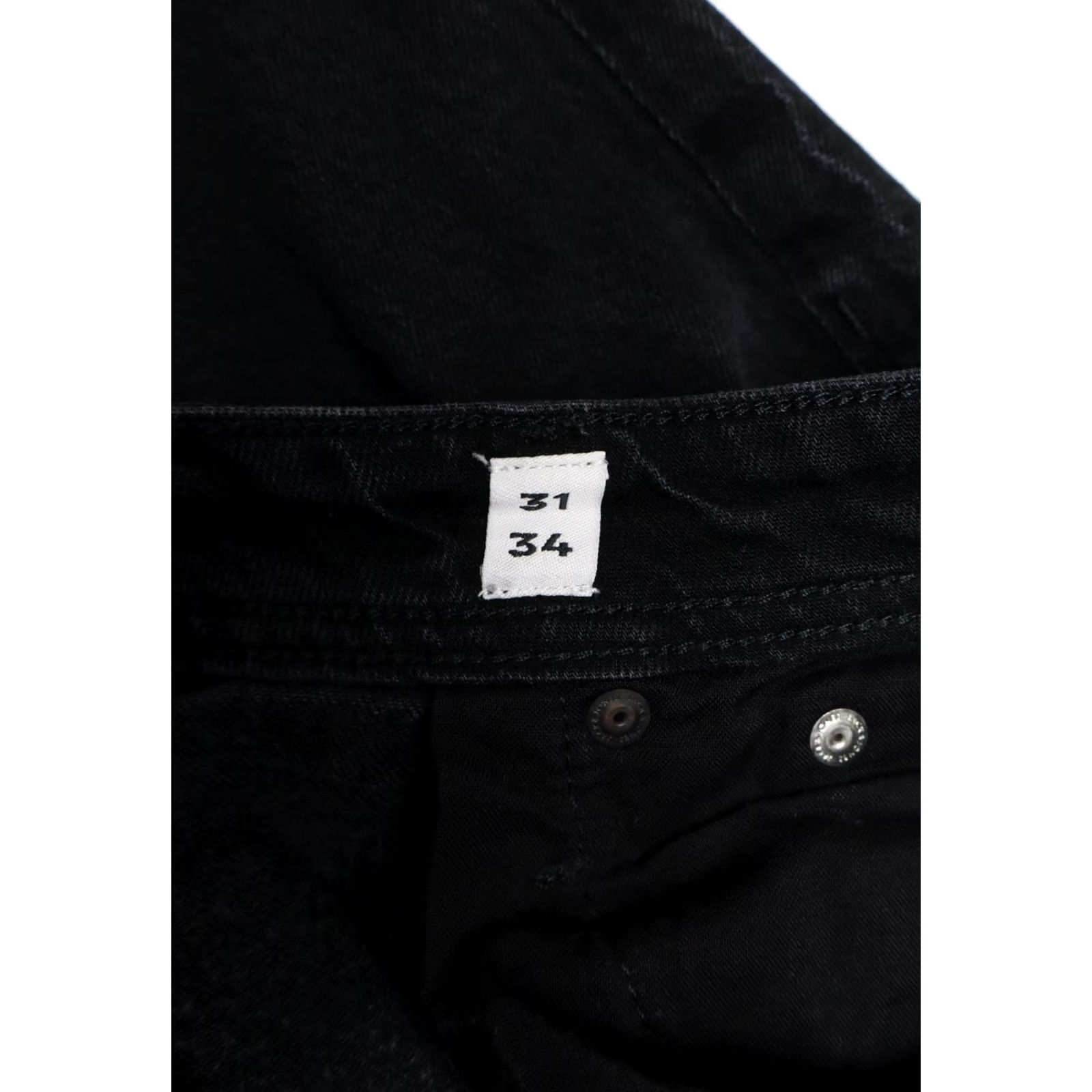 Jack & Jones Jack & Jones Jeans Regular Clark Jeans Men's W31/L34 Black Denim Zip Fly Size US 31 - 5 Thumbnail
