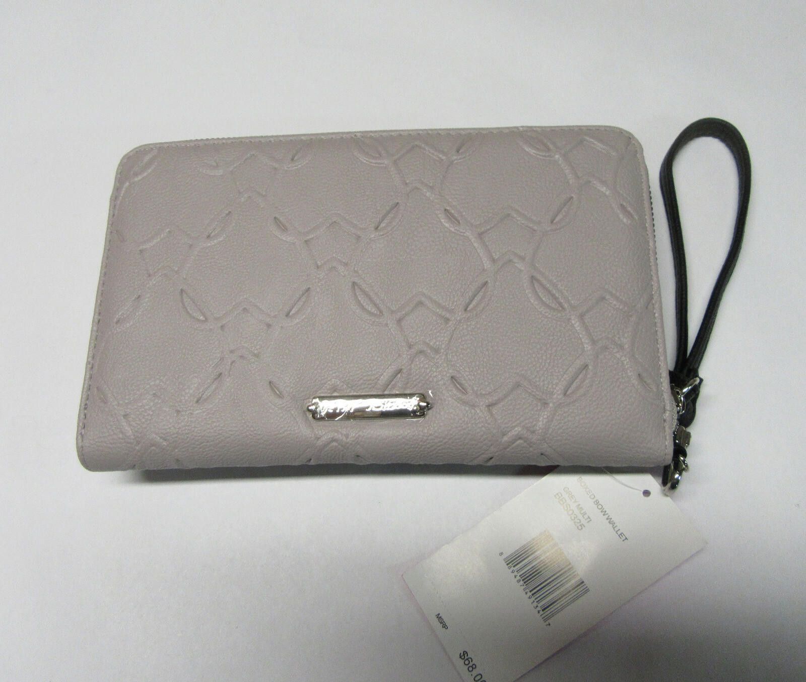 Designer Betsey Johnson Boxed Bow Wallet Grey Multi Size ONE SIZE - 4 Thumbnail
